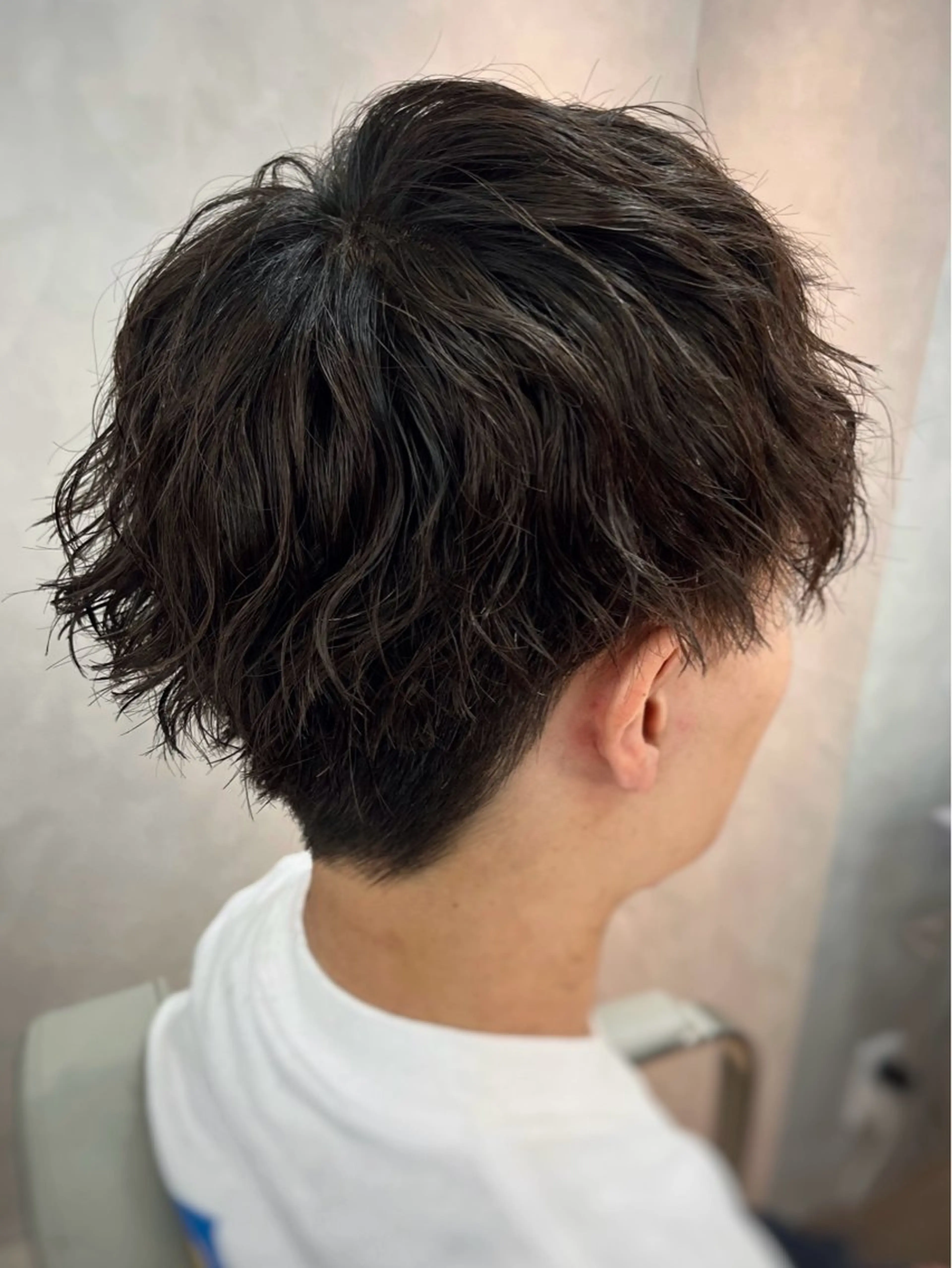 ミディアム カラー パーマ ヘアアレンジ メンズ キッズ カット パーマ TOON 川崎店 👫🏼橋本貴志のヘアスタイル