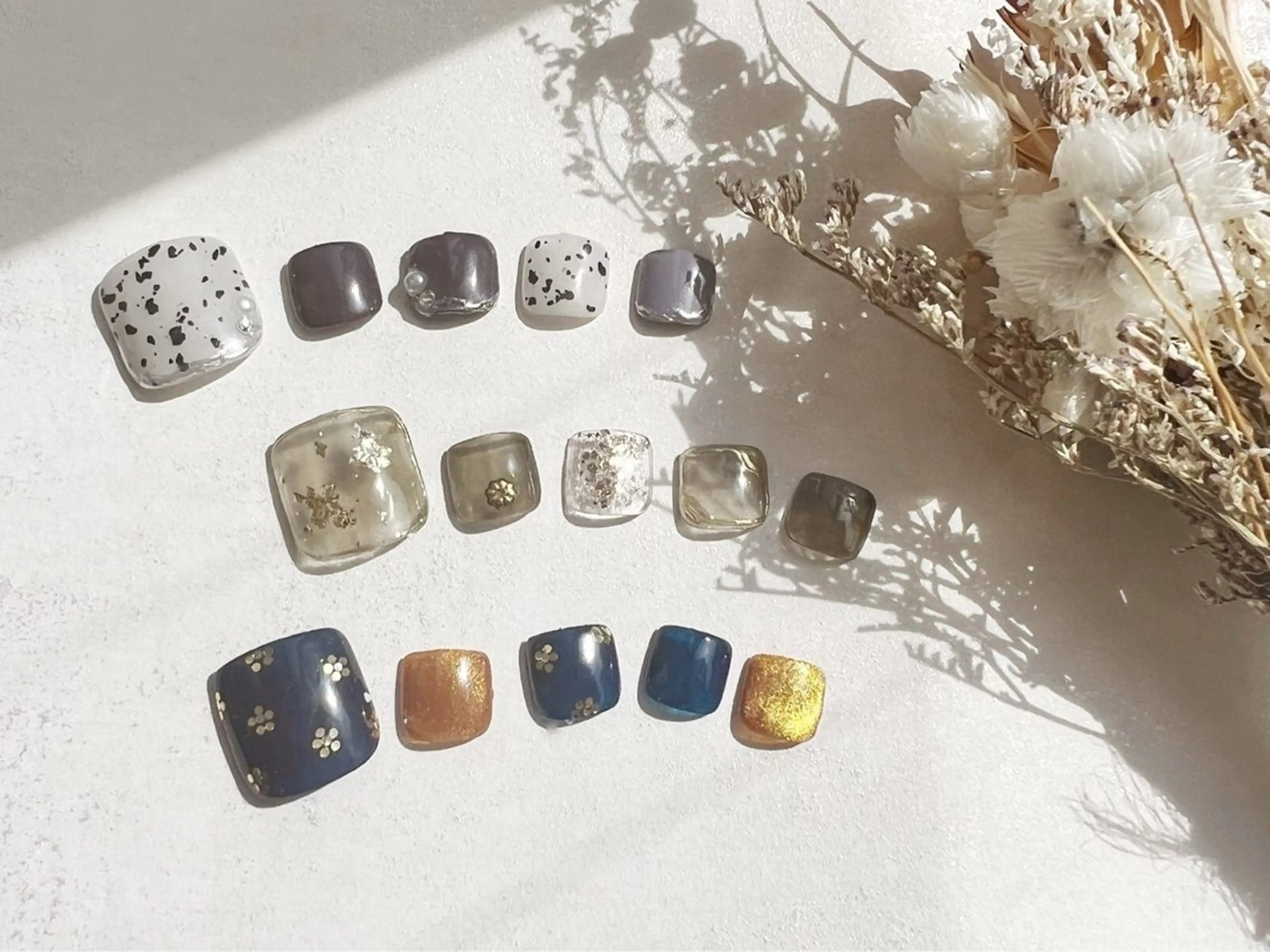 ＊FOOT＊【オフがない方】色変えOK♪サンプルアートの写真