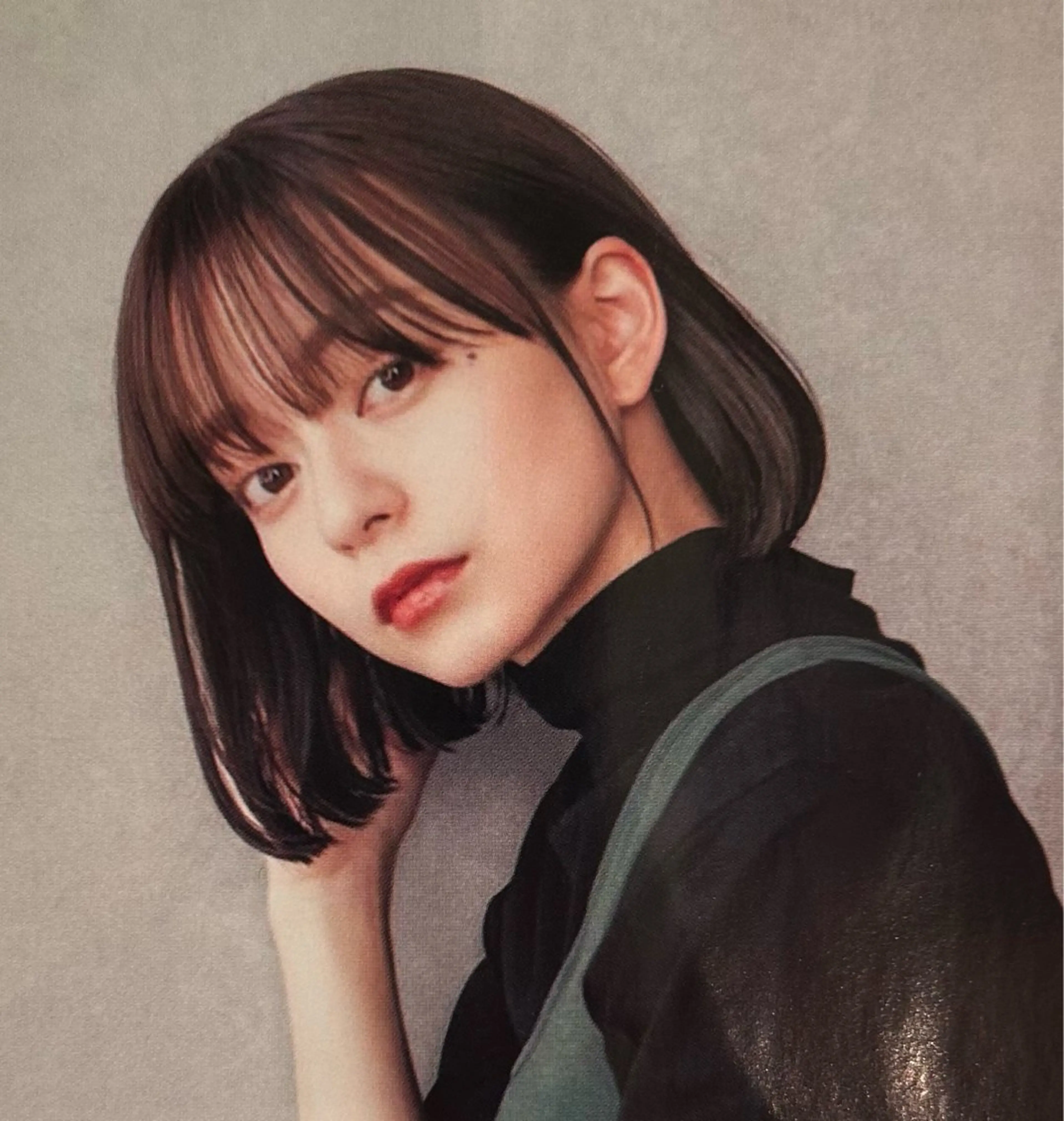 ミディアム 一條 乃亜のヘアスタイル