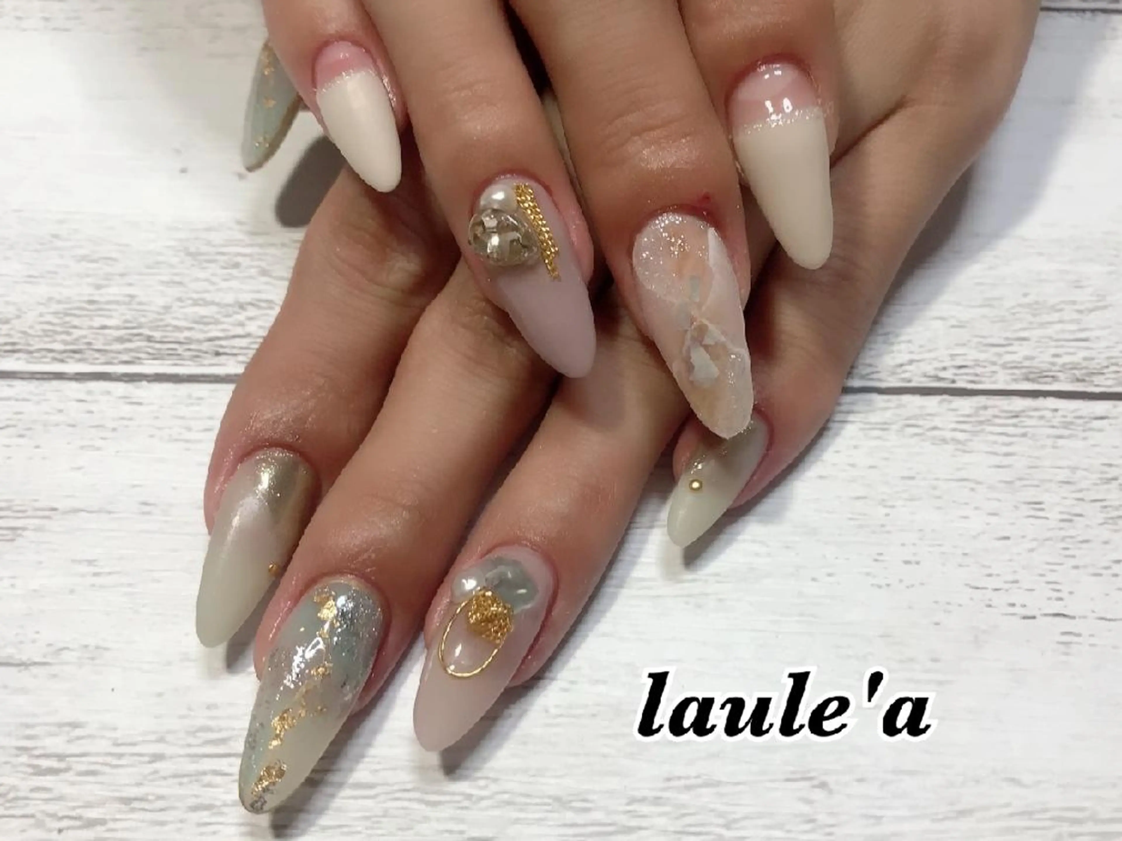 ネイル ハンドネイル Rグループ felizのネイルデザイン