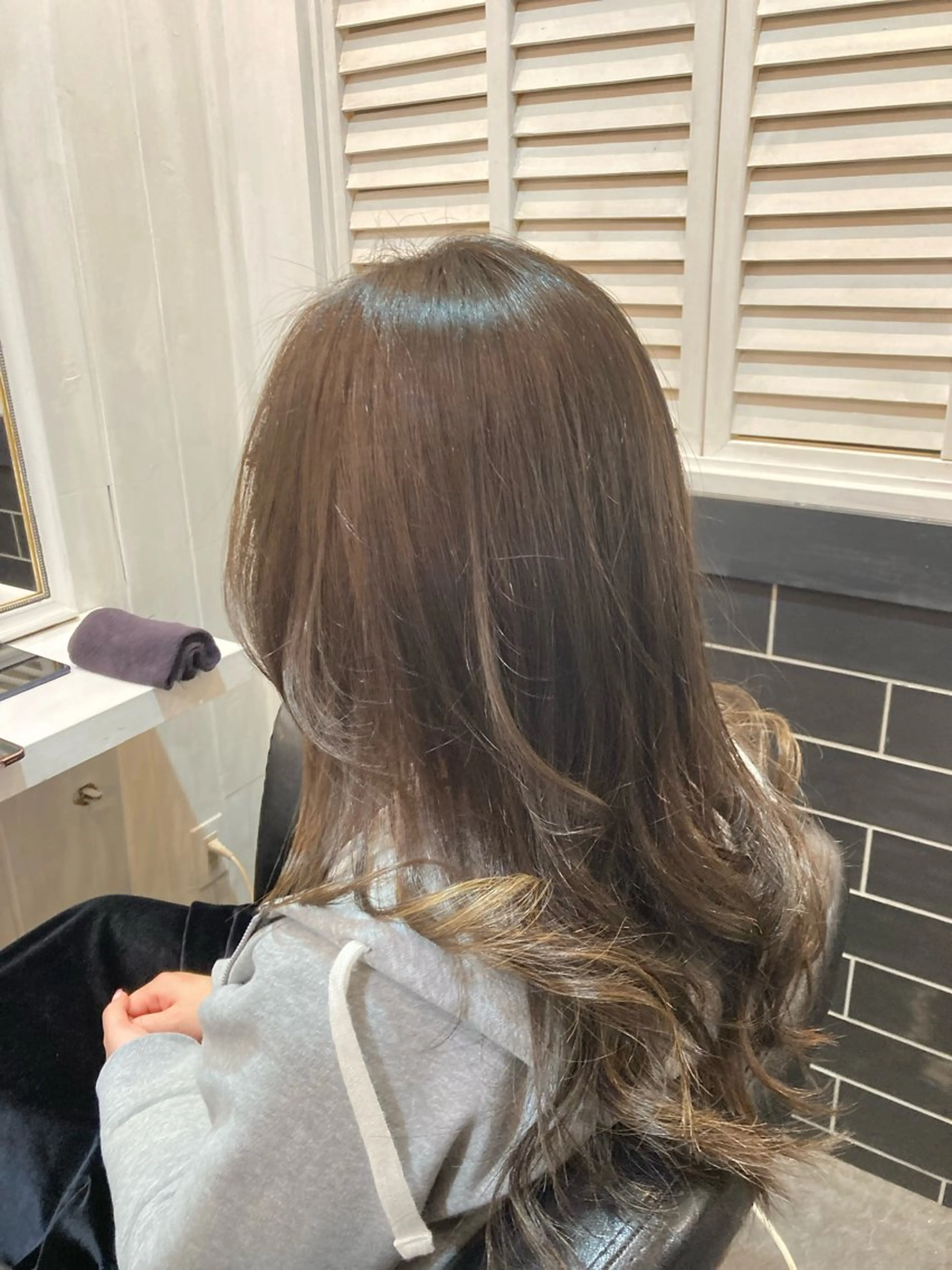 ロング カラー ブラウンカラー JUNO HAIR SALON所属・RuCOR. yuriのヘアスタイル