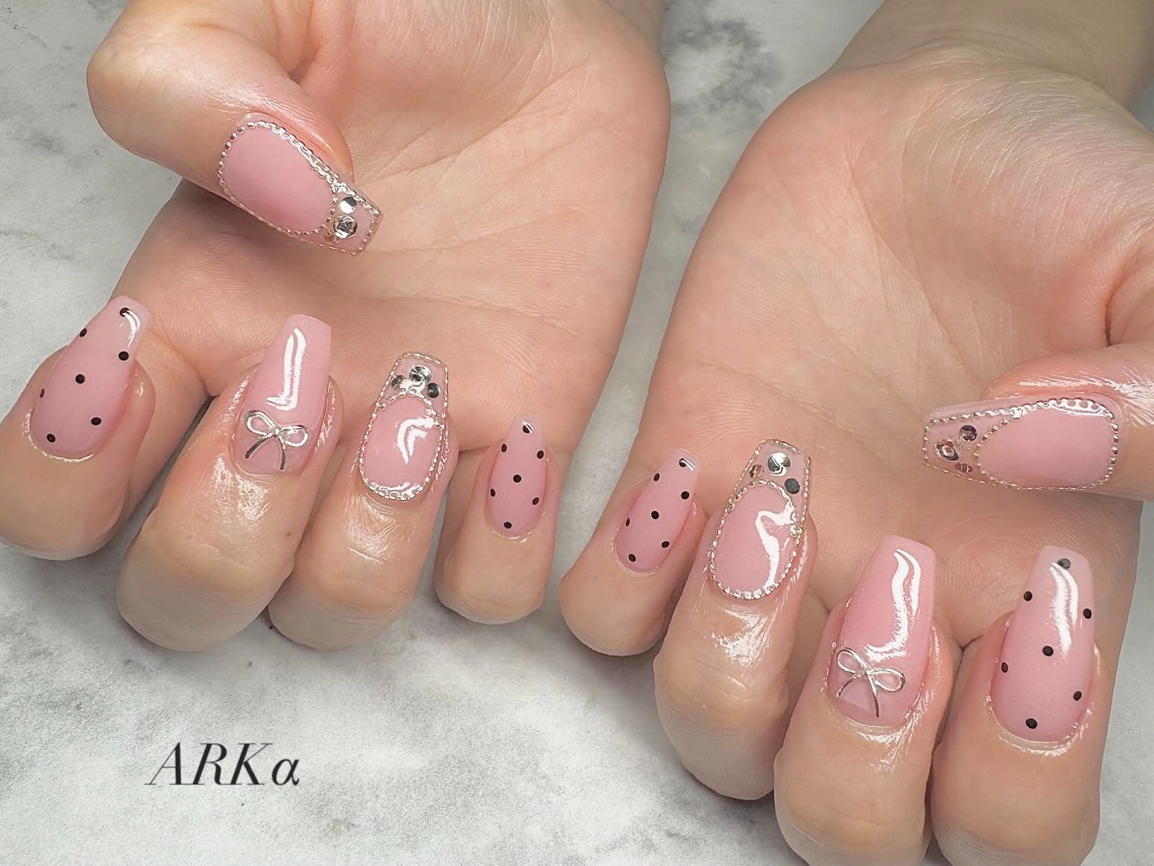 ネイル ハンドネイル Nailsalon ARKαのネイルデザイン