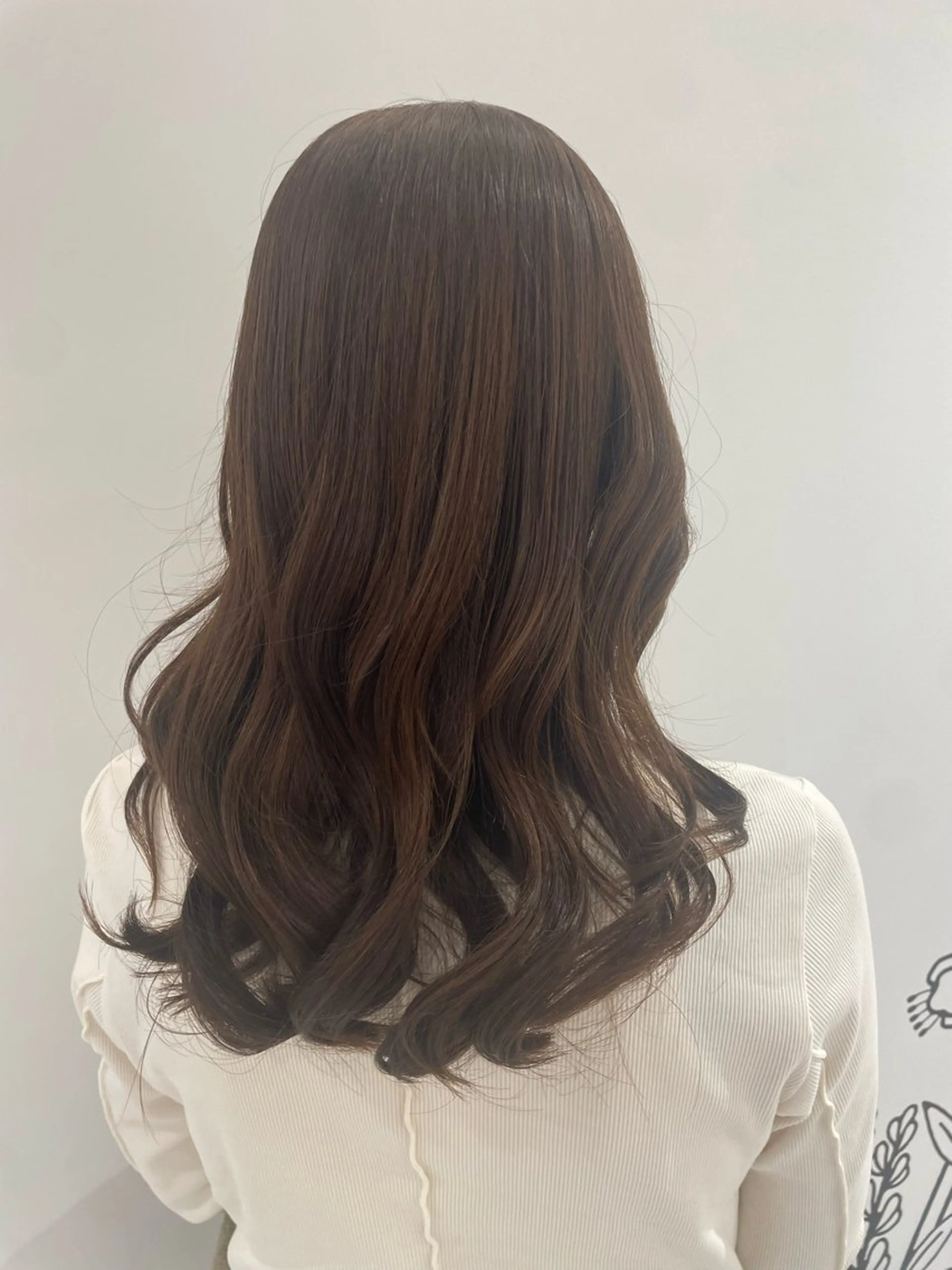 カラー ベージュカラー 🏳️‍⚧️艶カラー /アレンジ🎀くるみのヘアスタイル