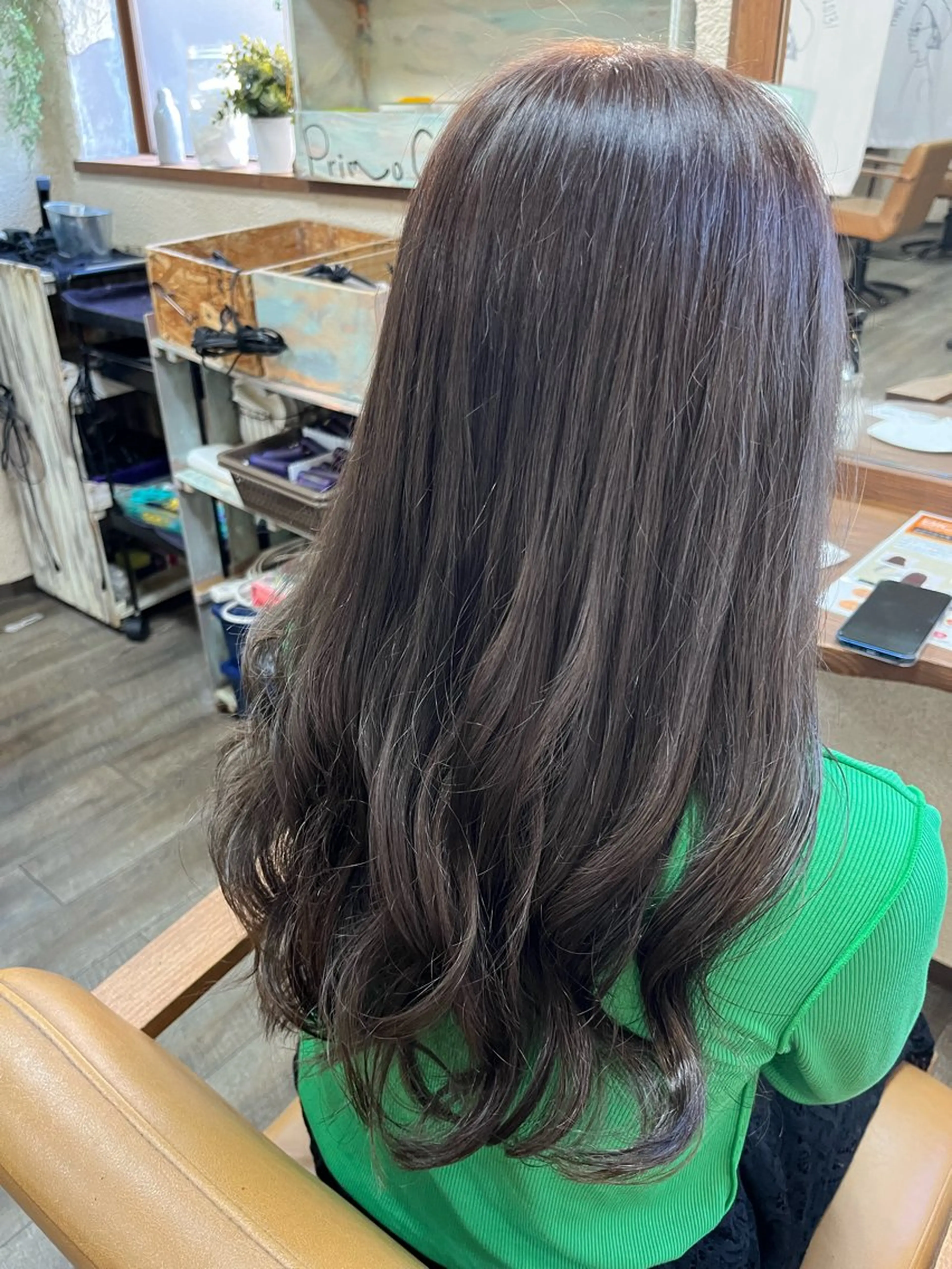 セミロング 杉野 まみのヘアスタイル