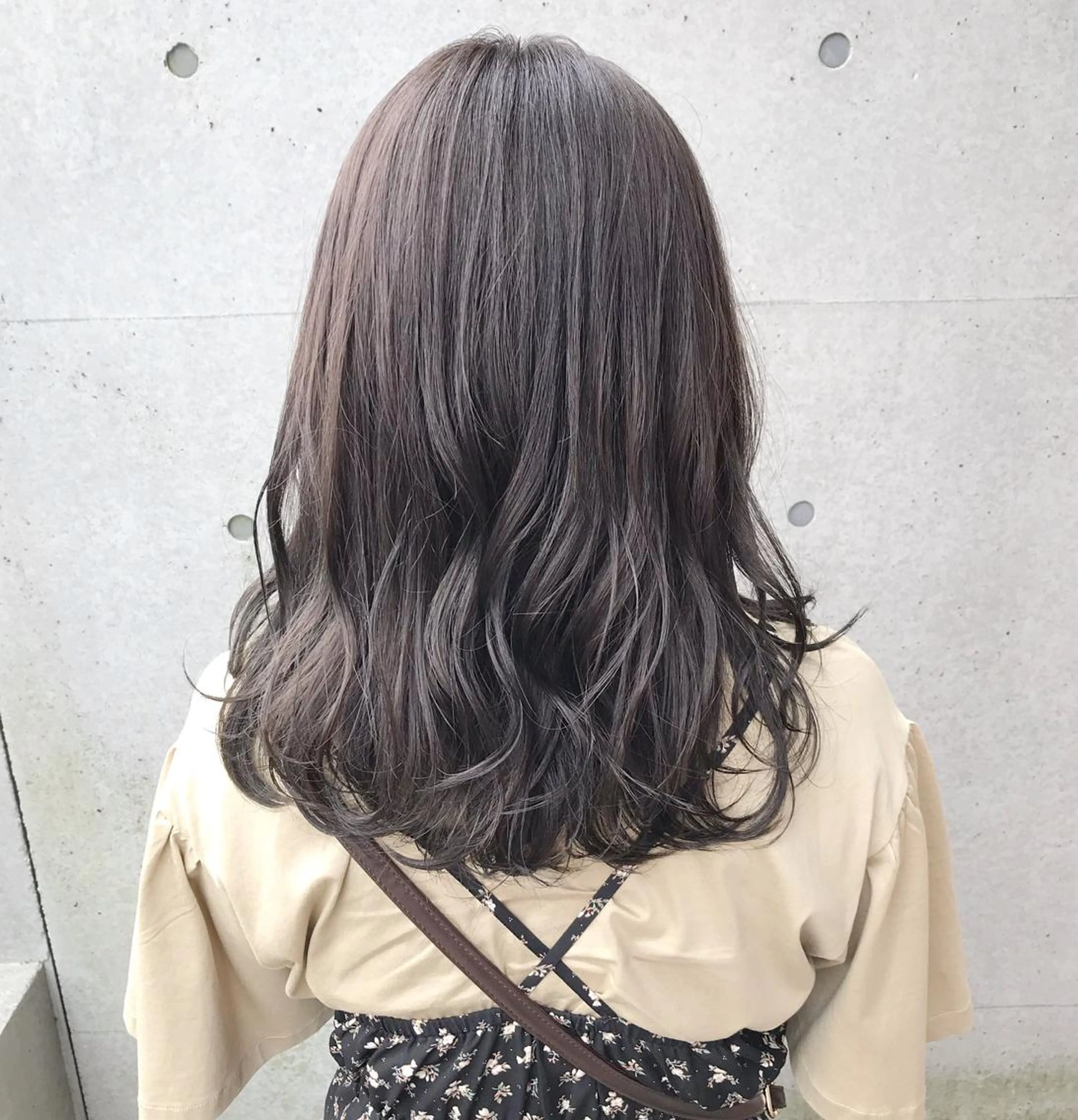 セミロング カラー ヘアアレンジ clan所属・Satsuki ✂︎♡のヘアスタイル