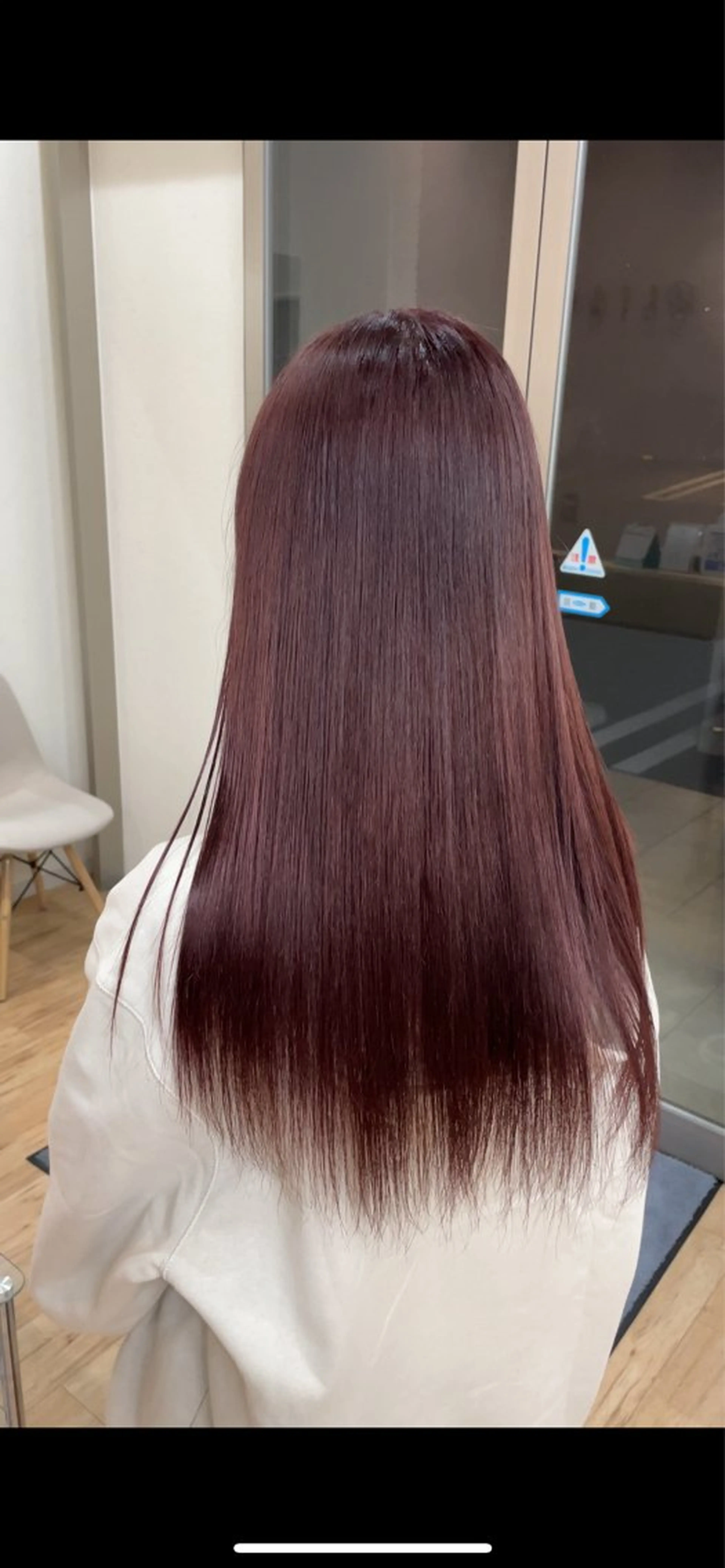 ロング カラー レッドカラー 橋本翔 /レイヤーカットのヘアスタイル