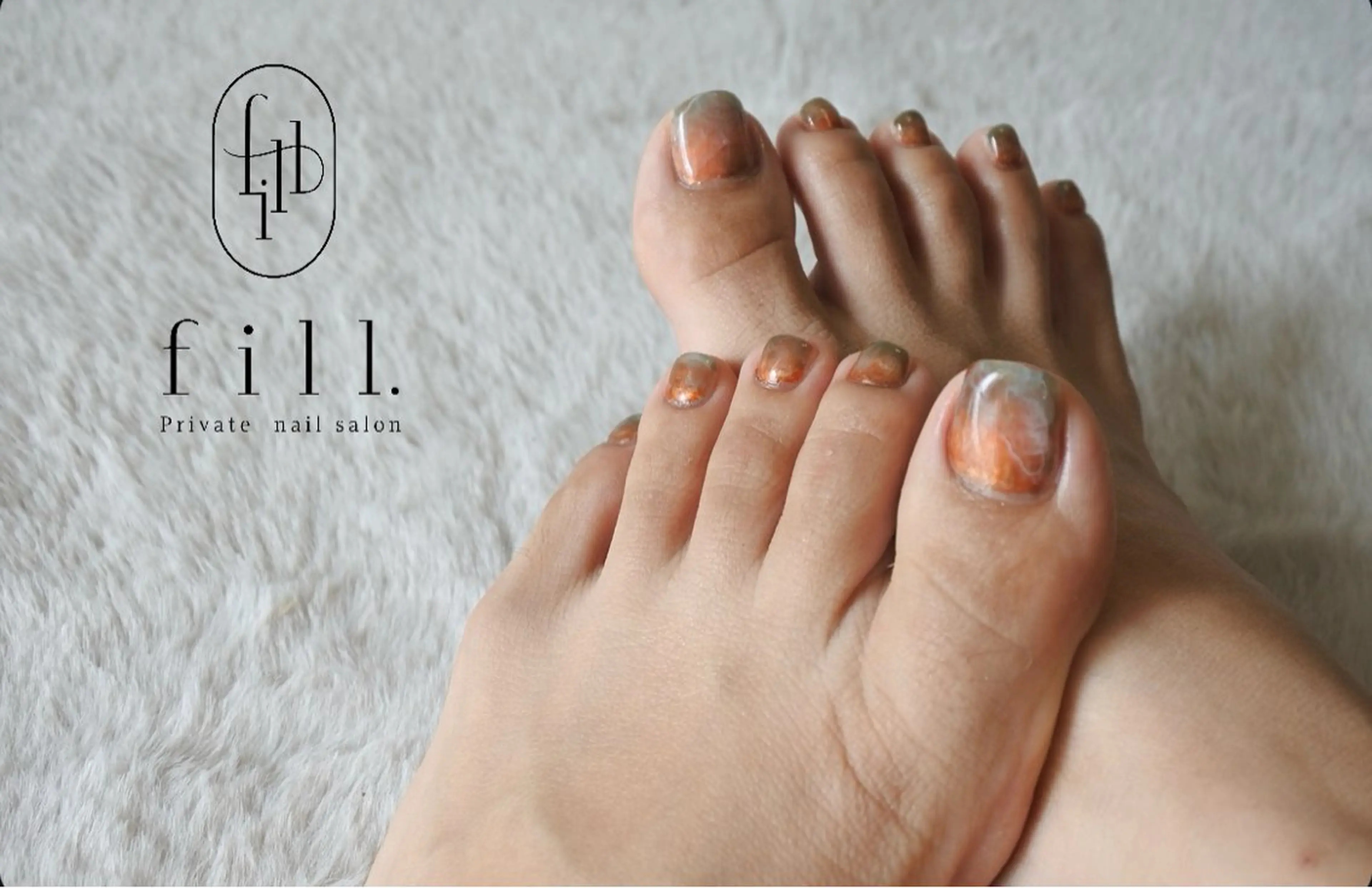 ネイル フットネイル private nail salon fill.所属・nail salon fill.のネイルデザイン