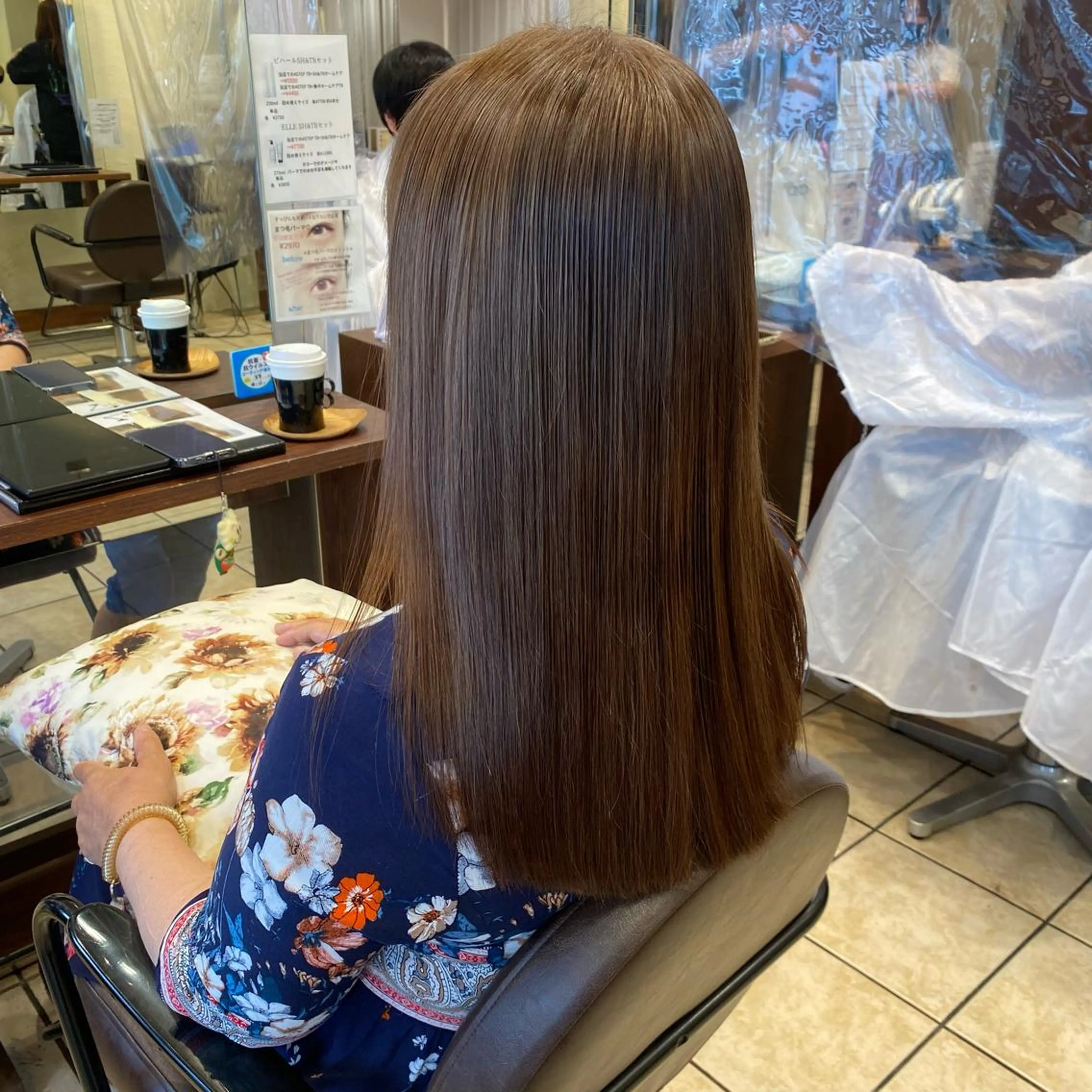 ロング 波巻きスパイラル/ メンズパーマ/ゆうひのヘアスタイル