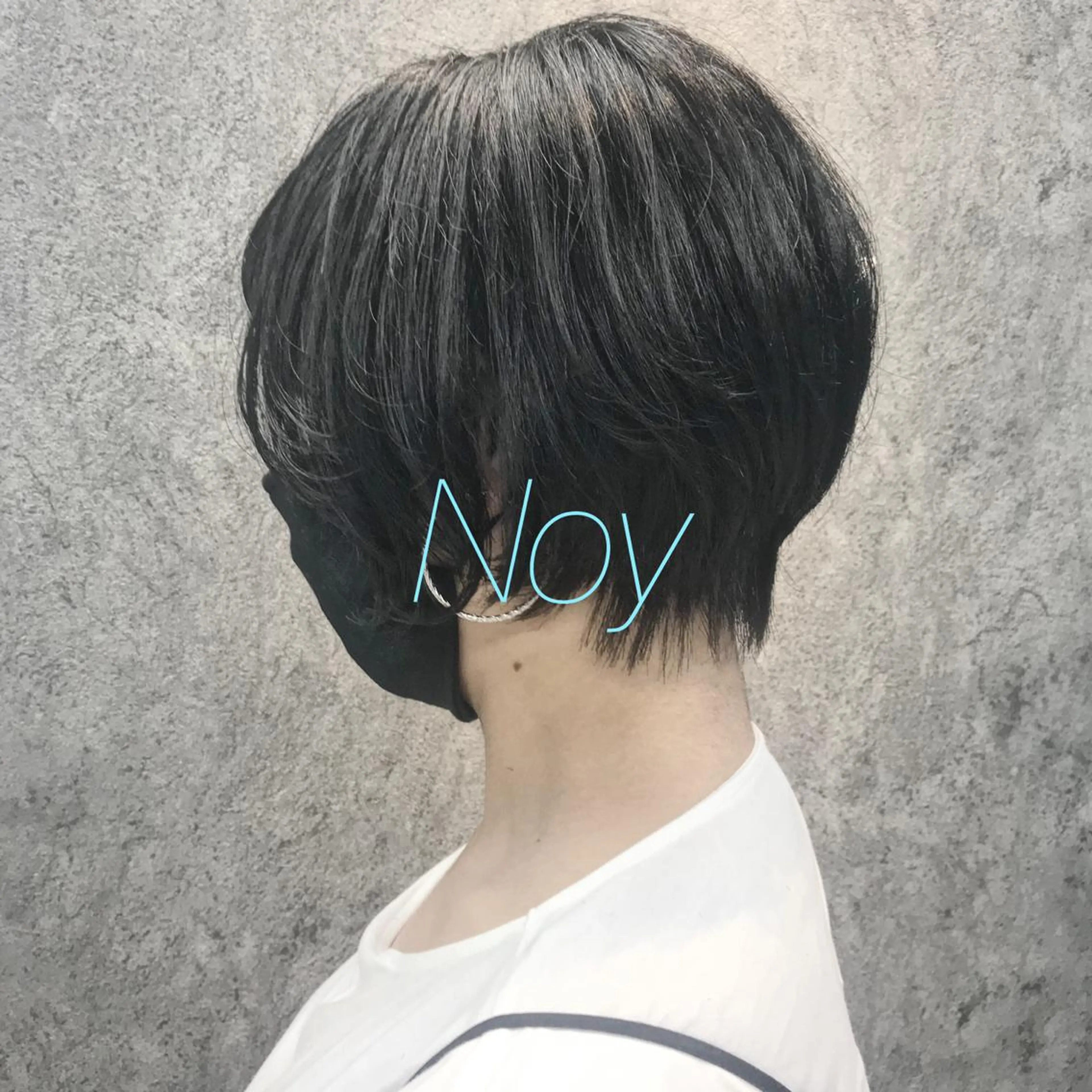 ショート ハンサムショート アッシュ ショートヘア カット トリートメント 所渉/韓国レイヤー /ウルフカットのヘアスタイル