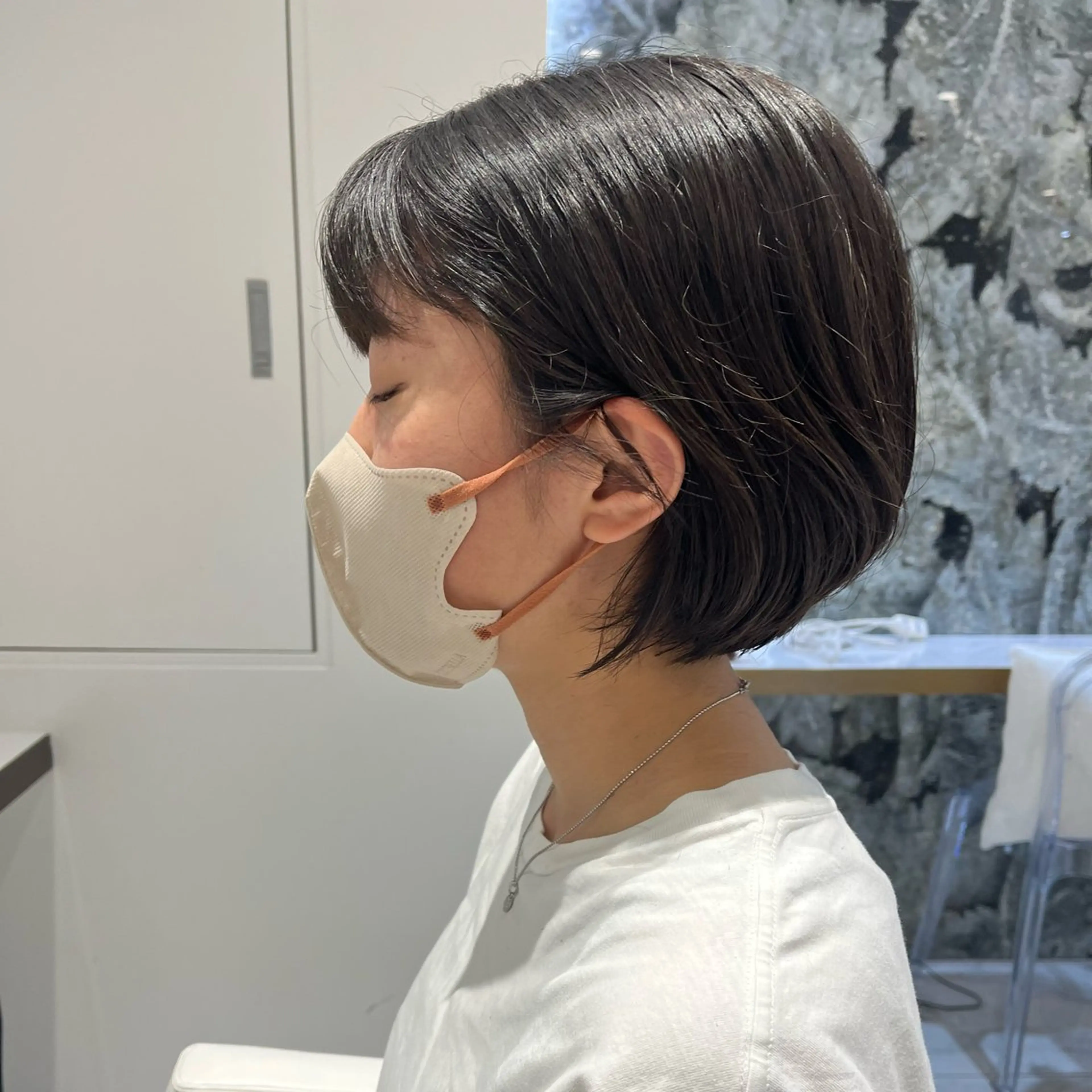 ミディアム ボブ トリートメント いろあそび所属・カットモデル無料✨ 募集中✂️みなみ♥️のヘアスタイル