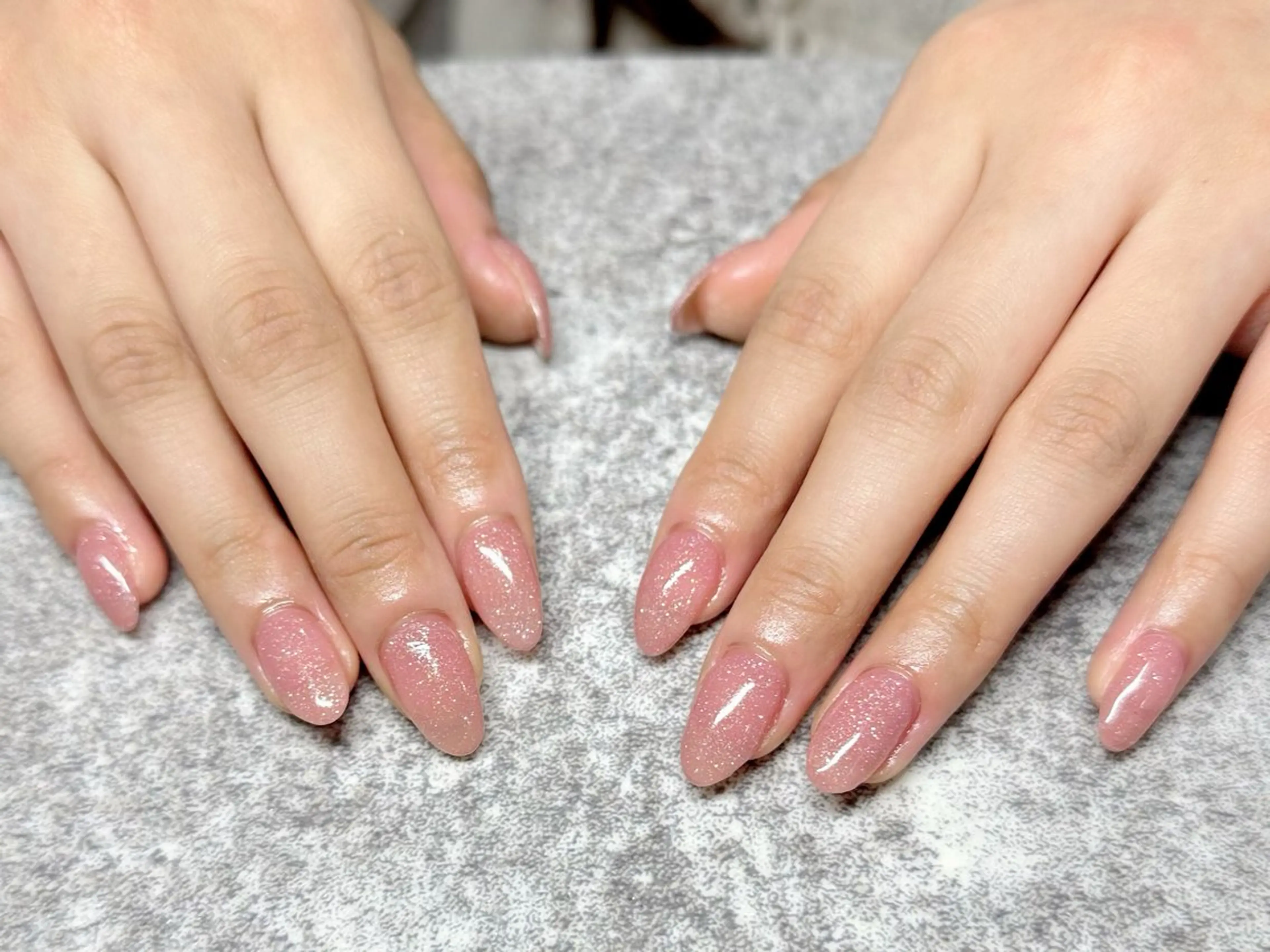 ネイル オフィスネイル ワンカラーネイル ワンホンネイル wellmoon Tanaのネイルデザイン