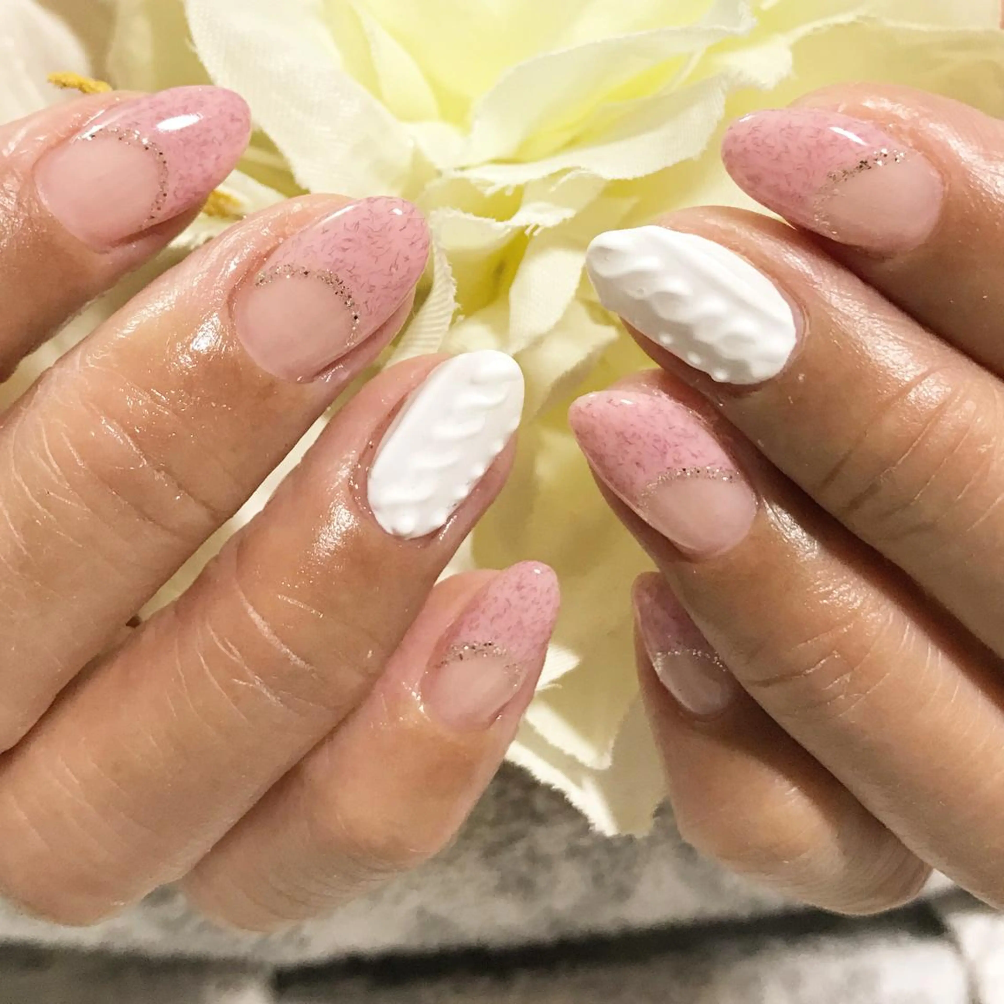 ネイル フットネイル マットネイル ピンク シンプルネイル 春ネイル ネイル フフラ所属・nail fufla ♡yamane♡のネイルデザイン