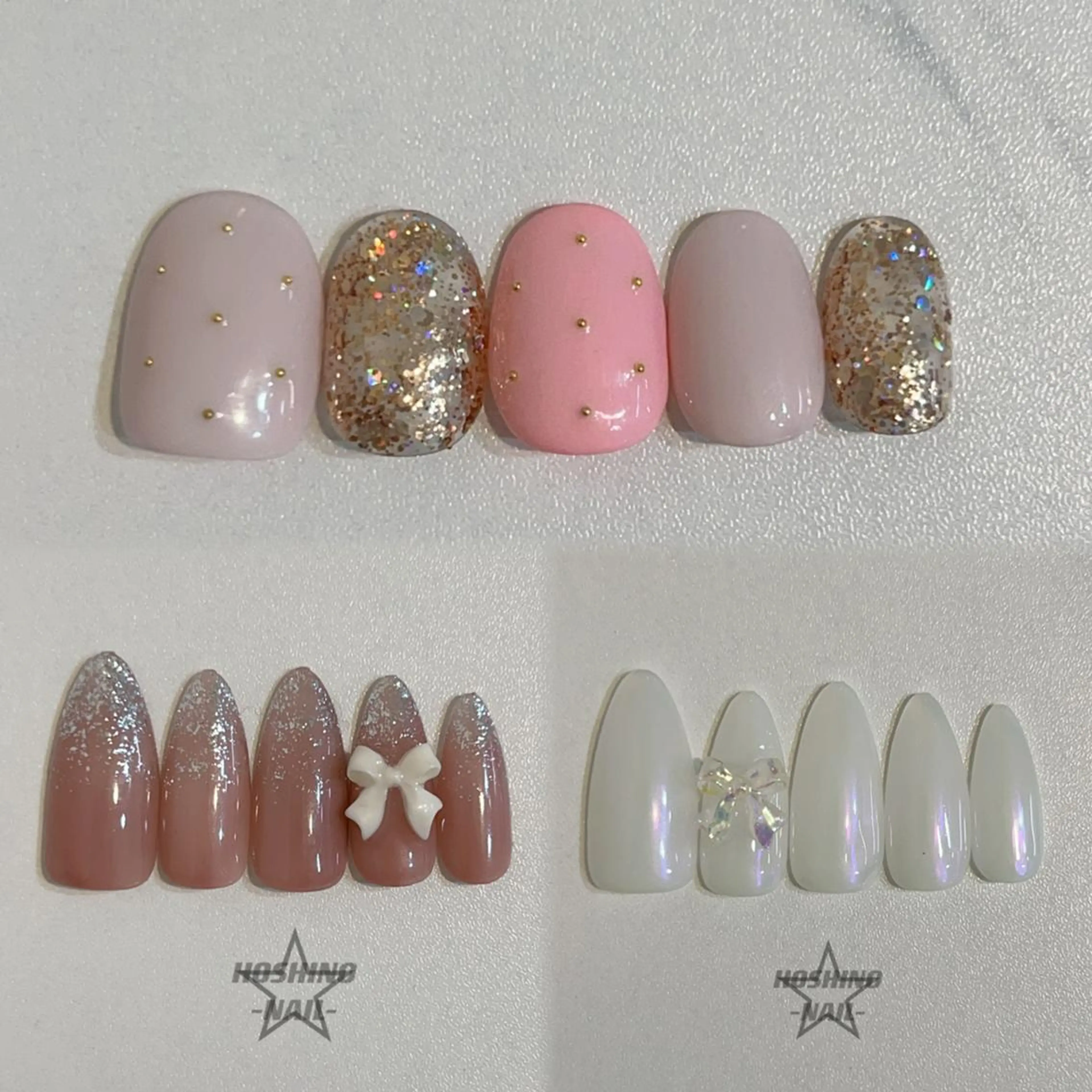 メンズ ネイル ラメ(グリッター) ハンドネイル ★HOSHINO NAIL★新宿店のネイルデザイン