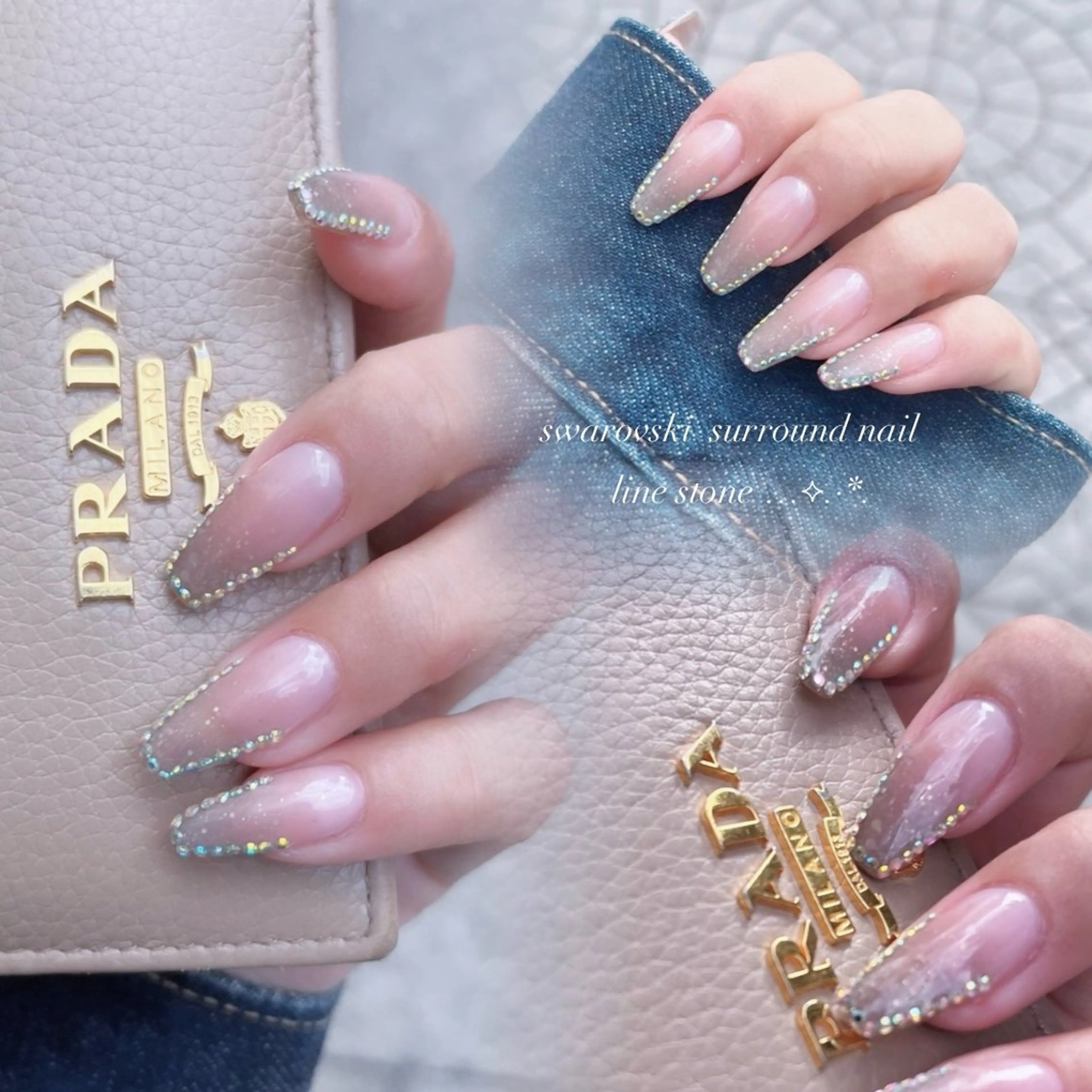 ネイル キラキラネイル シンプルネイル Lunasis/ Kiraraのネイルデザイン