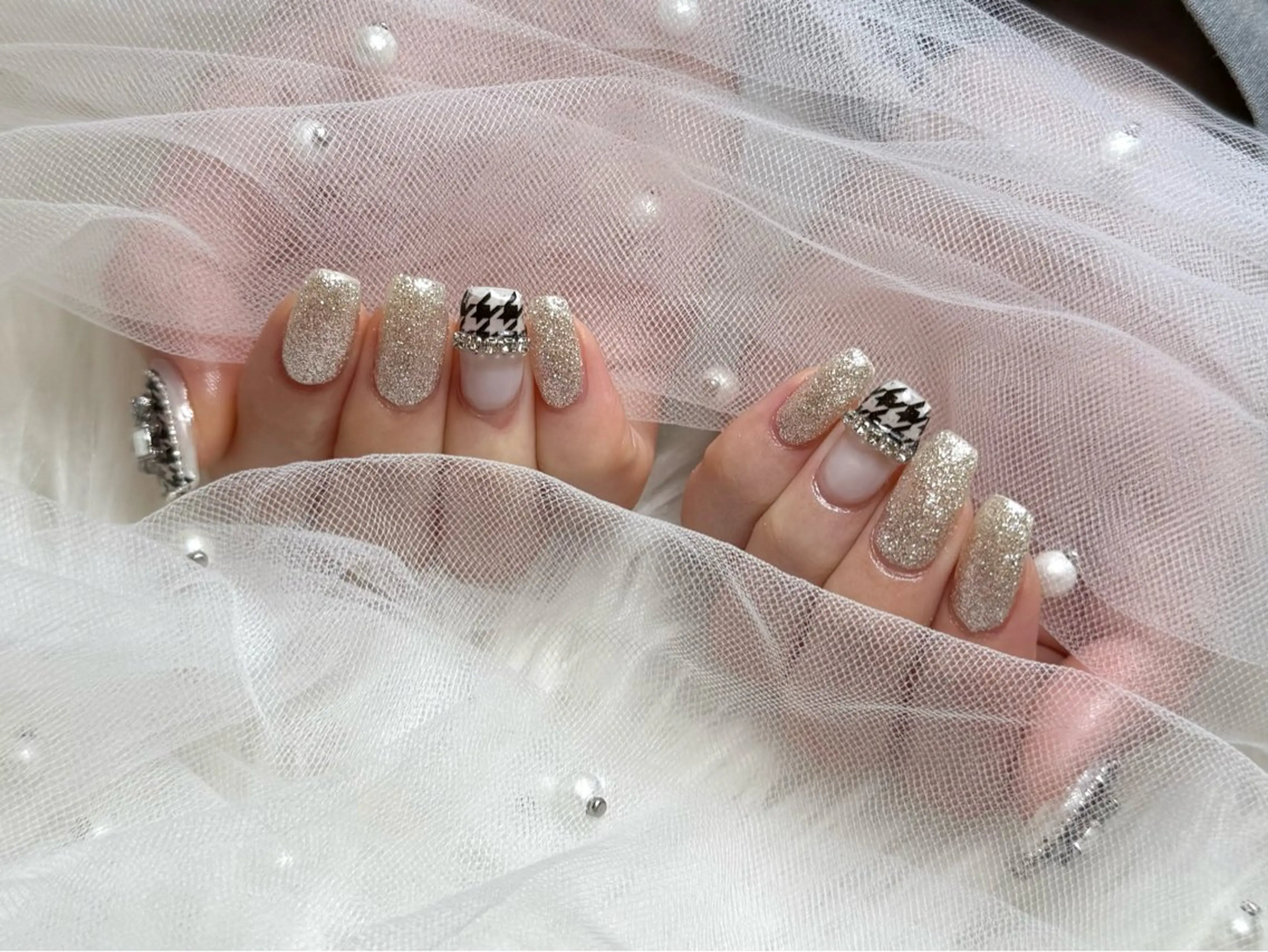 ネイル ハンドネイル ハンドケア peTiT ✨️ yuzuki💞🫧のネイルデザイン