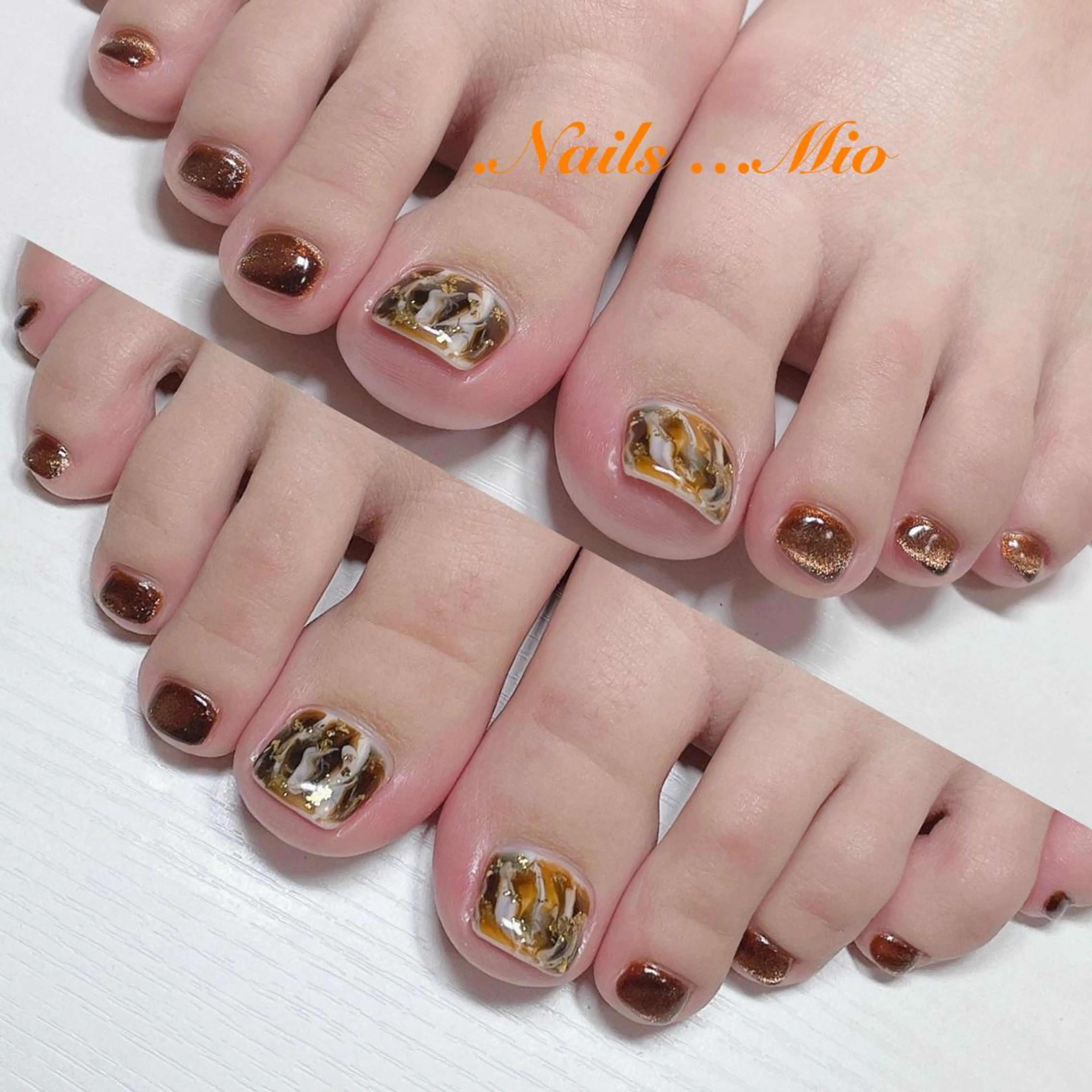 ネイル フットネイル .Nails Mio 赤羽西ネイルサロンのネイルデザイン