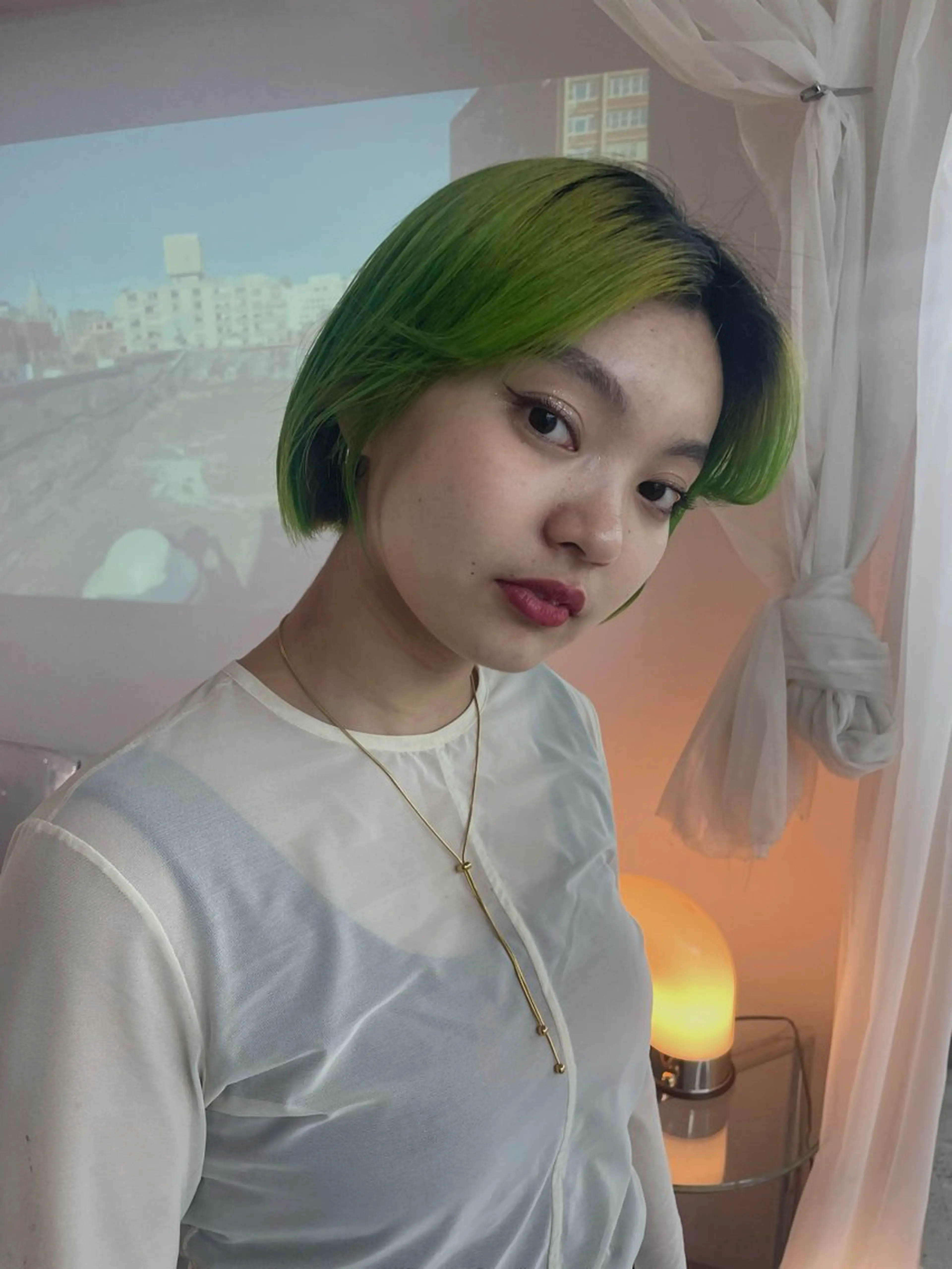 ショート カラー 太田 妃香/岡崎美容室のヘアスタイル