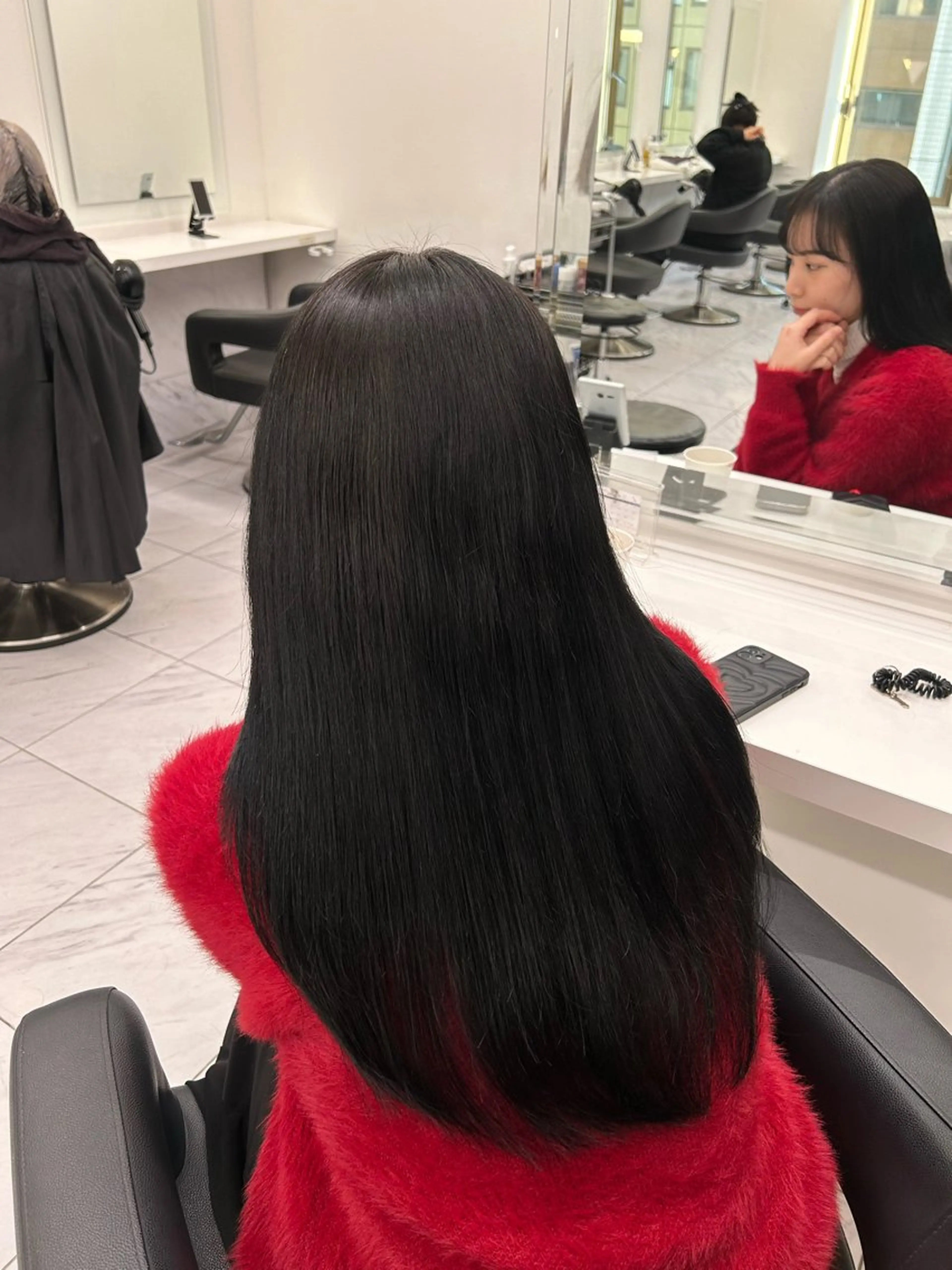 カラー 透明感ベージュ🤎 ナチュラルレイヤーのヘアスタイル