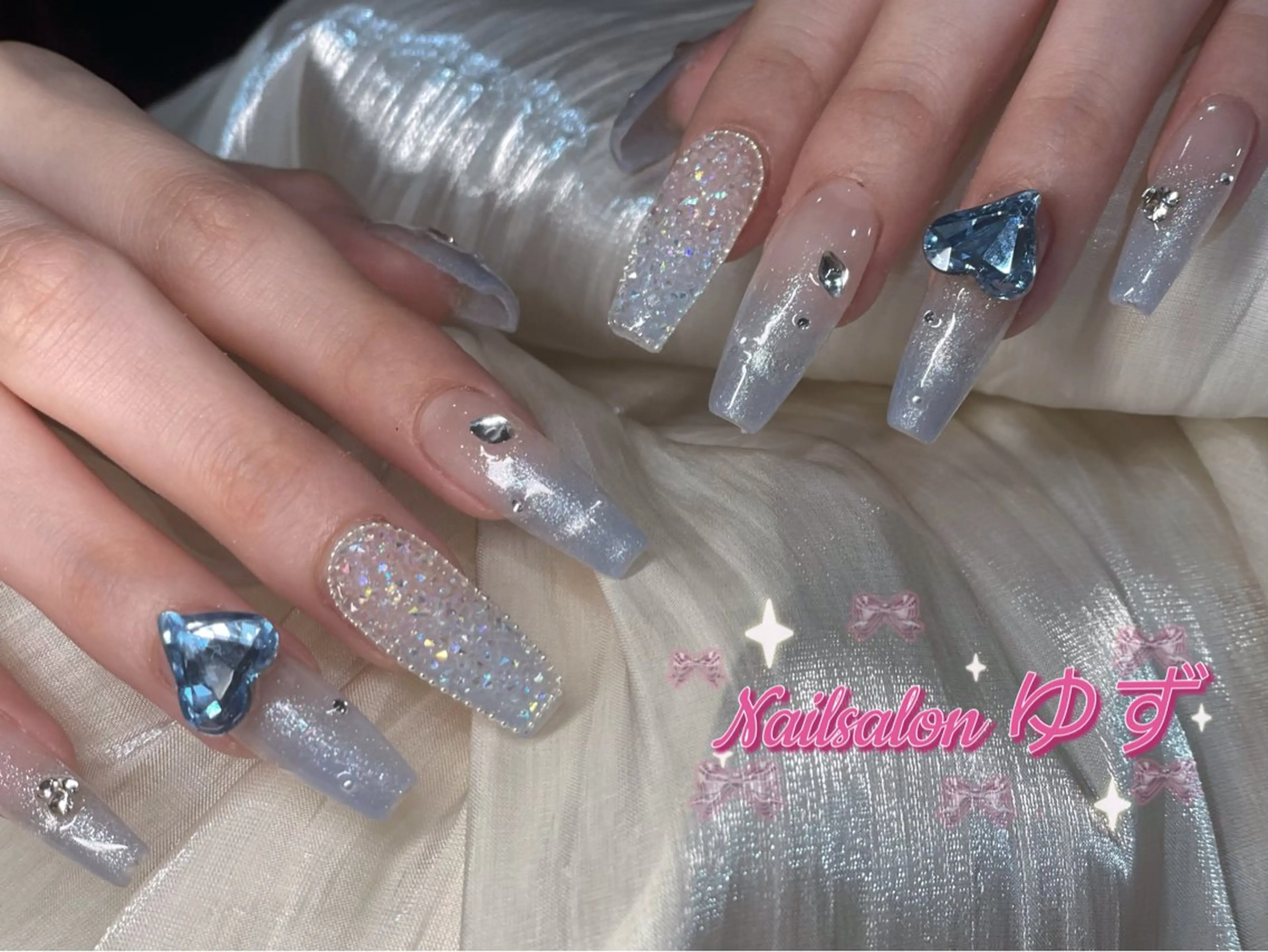 ネイル 持ち込み ネイルチップ ハンドネイル MAKI💚💚💚 秋葉原.のネイルデザイン