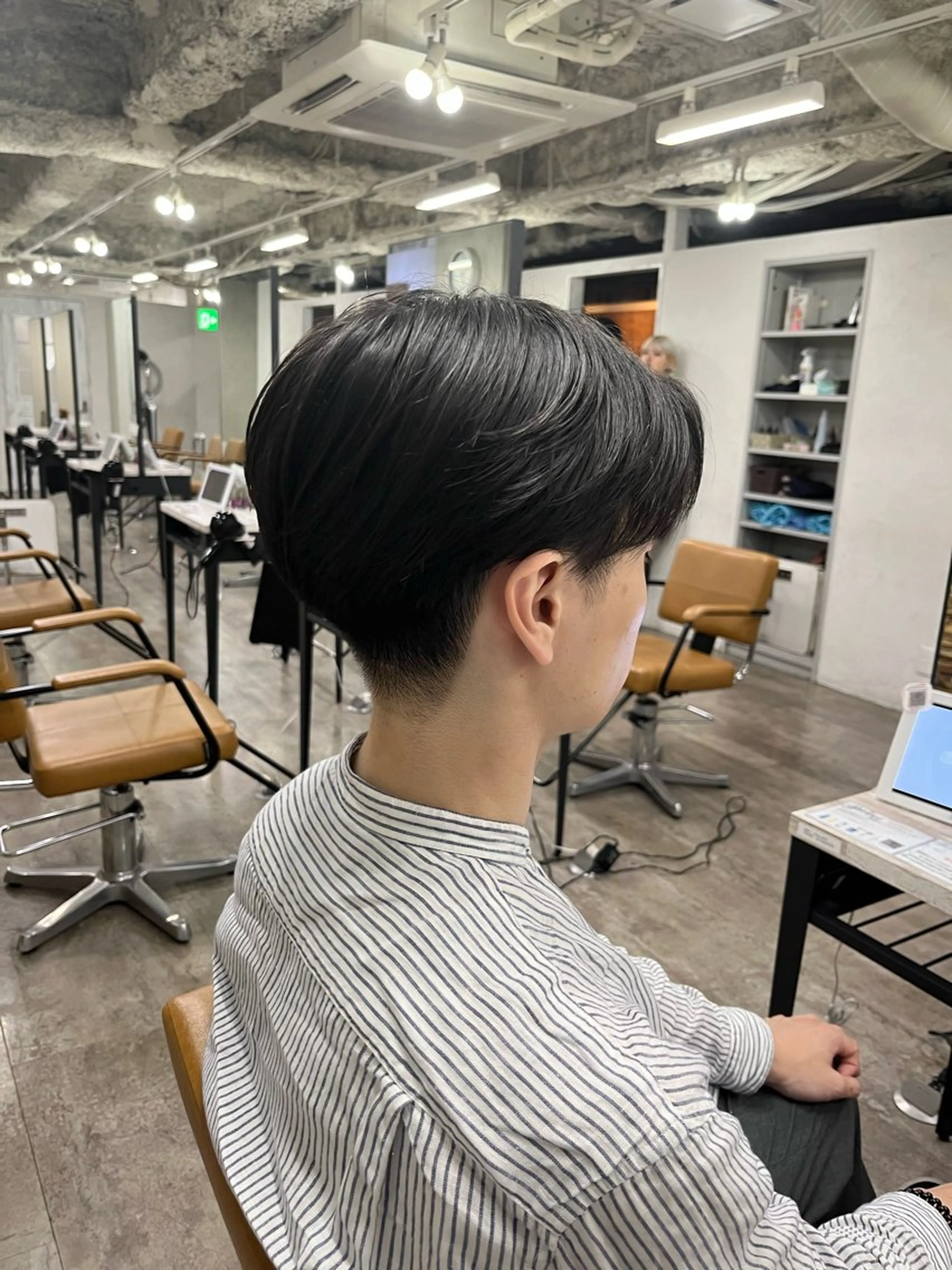 メンズ センターパート カット ヘッドスパ 💜メンズカット＆パ ーマ💜Sakuraのヘアスタイル