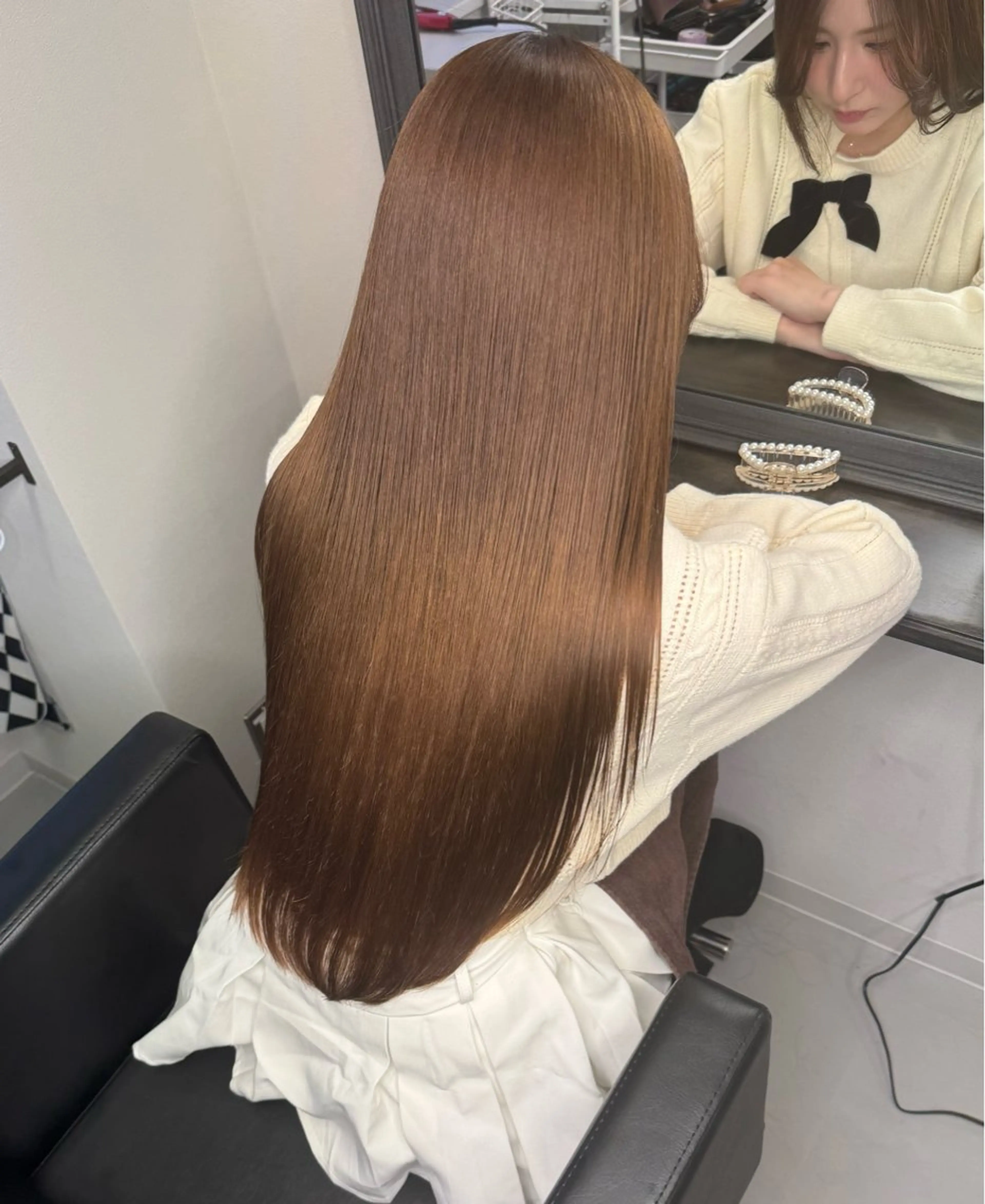 【12月限定】カット＋カラー＋縮毛矯正or ストレートパーマ＋クイックトリートメントの写真