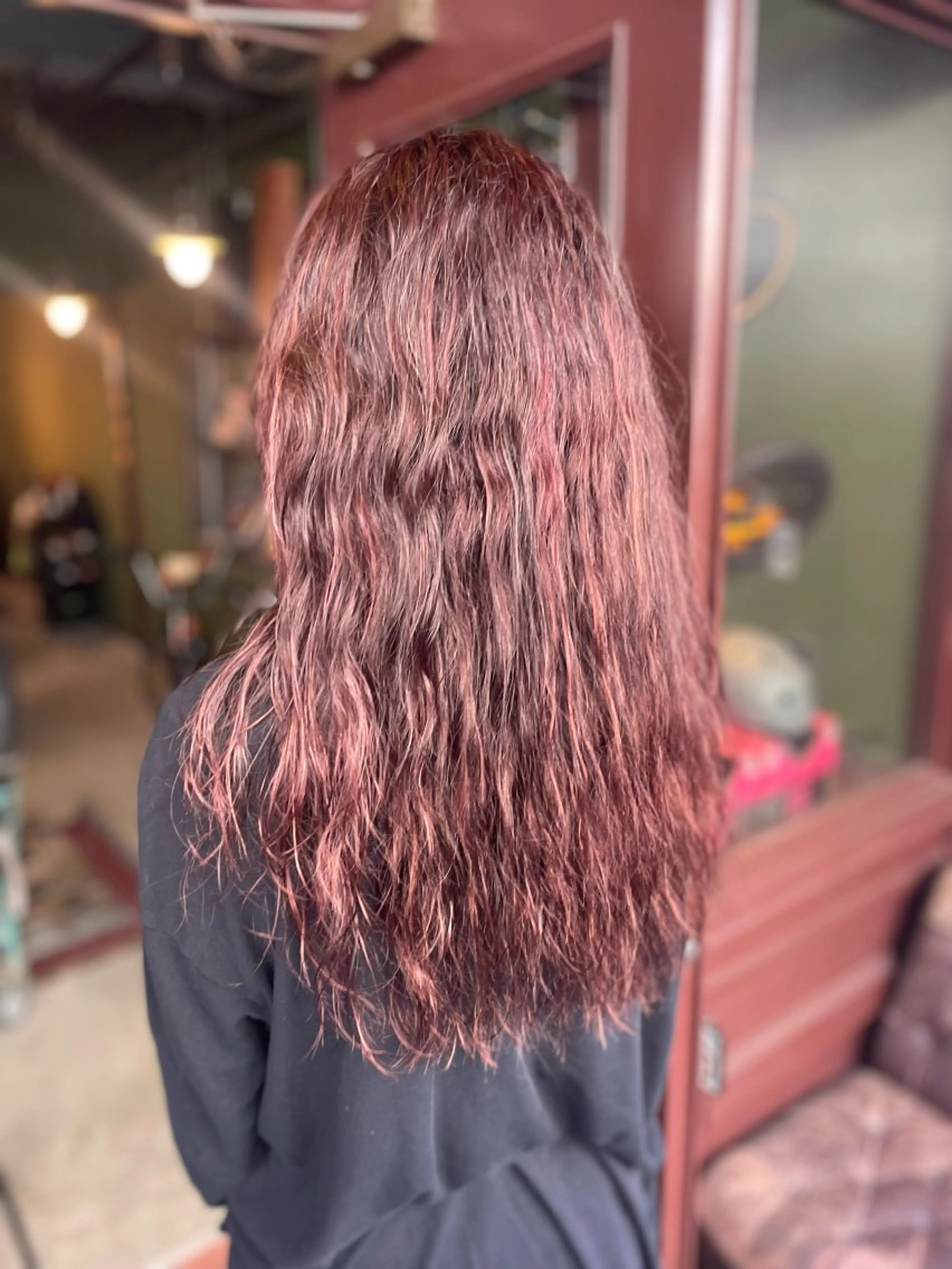 ロング カラー カット パーマ PATH-hair. storeのヘアスタイル