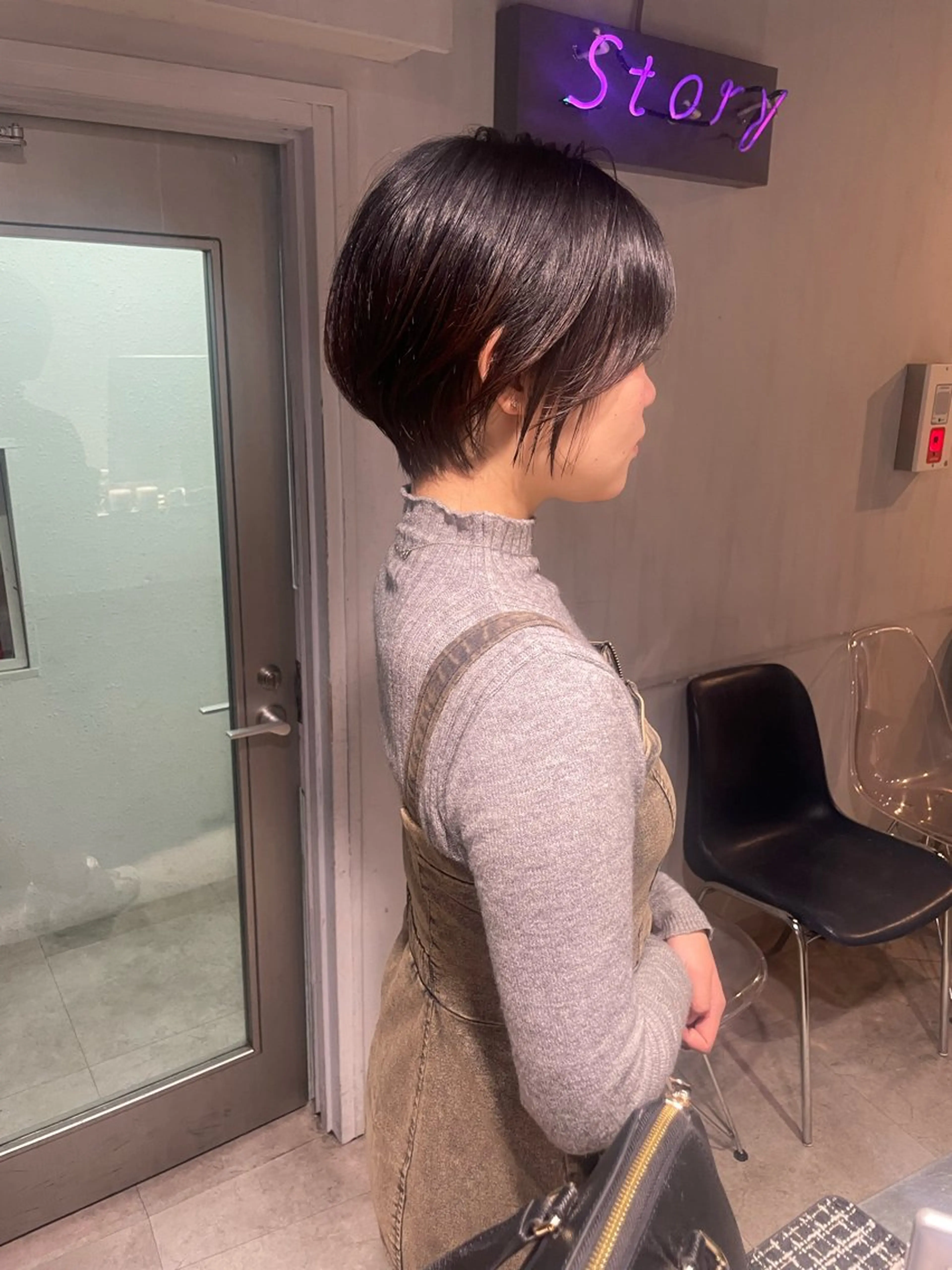 ショート カラー カット ヘアカラー トリートメント ヘッドスパ ヘアセット 🦋ハイトーンボブ ショート🦋トシキのヘアスタイル