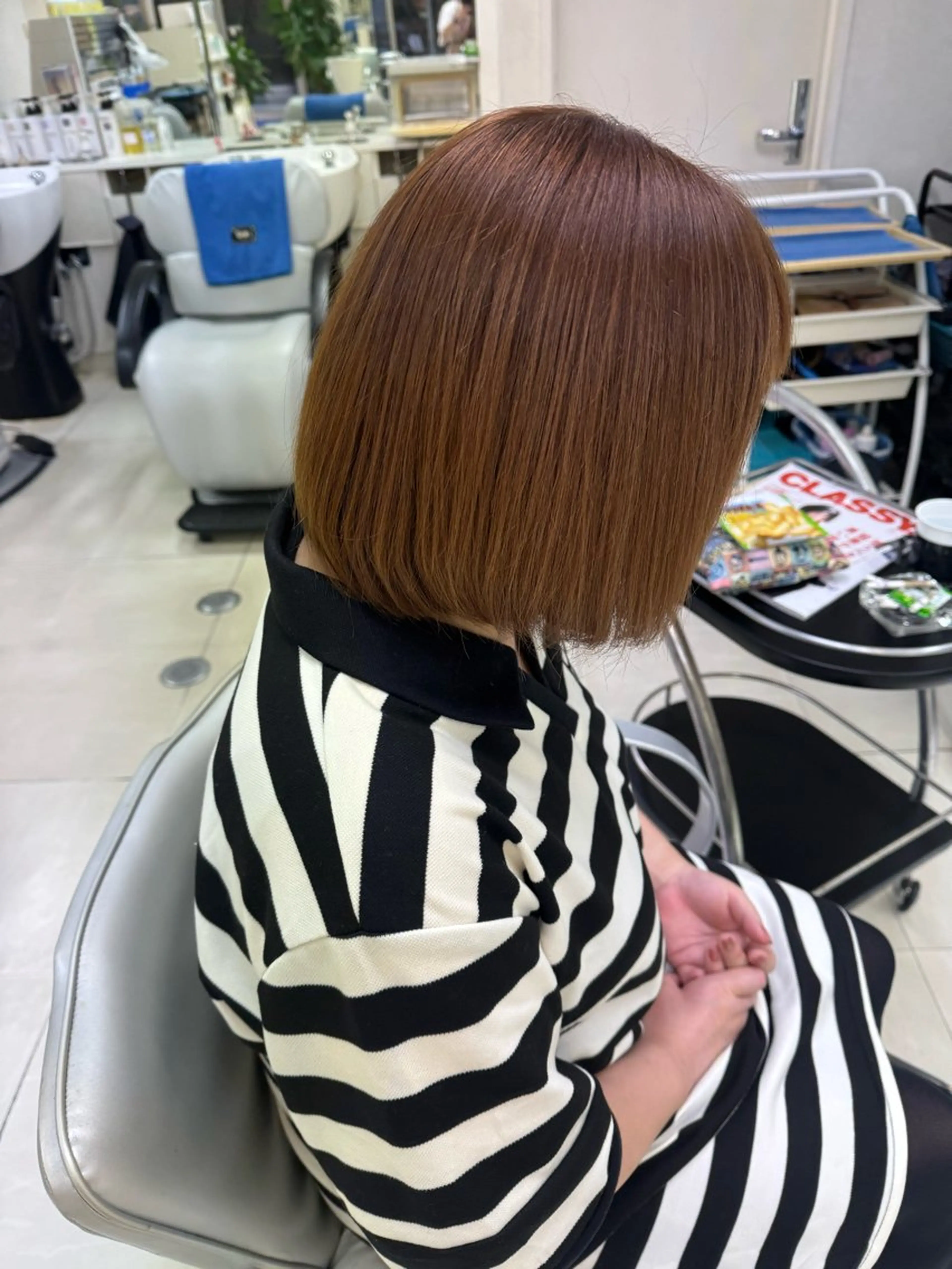 タカハシ リナのヘアスタイル