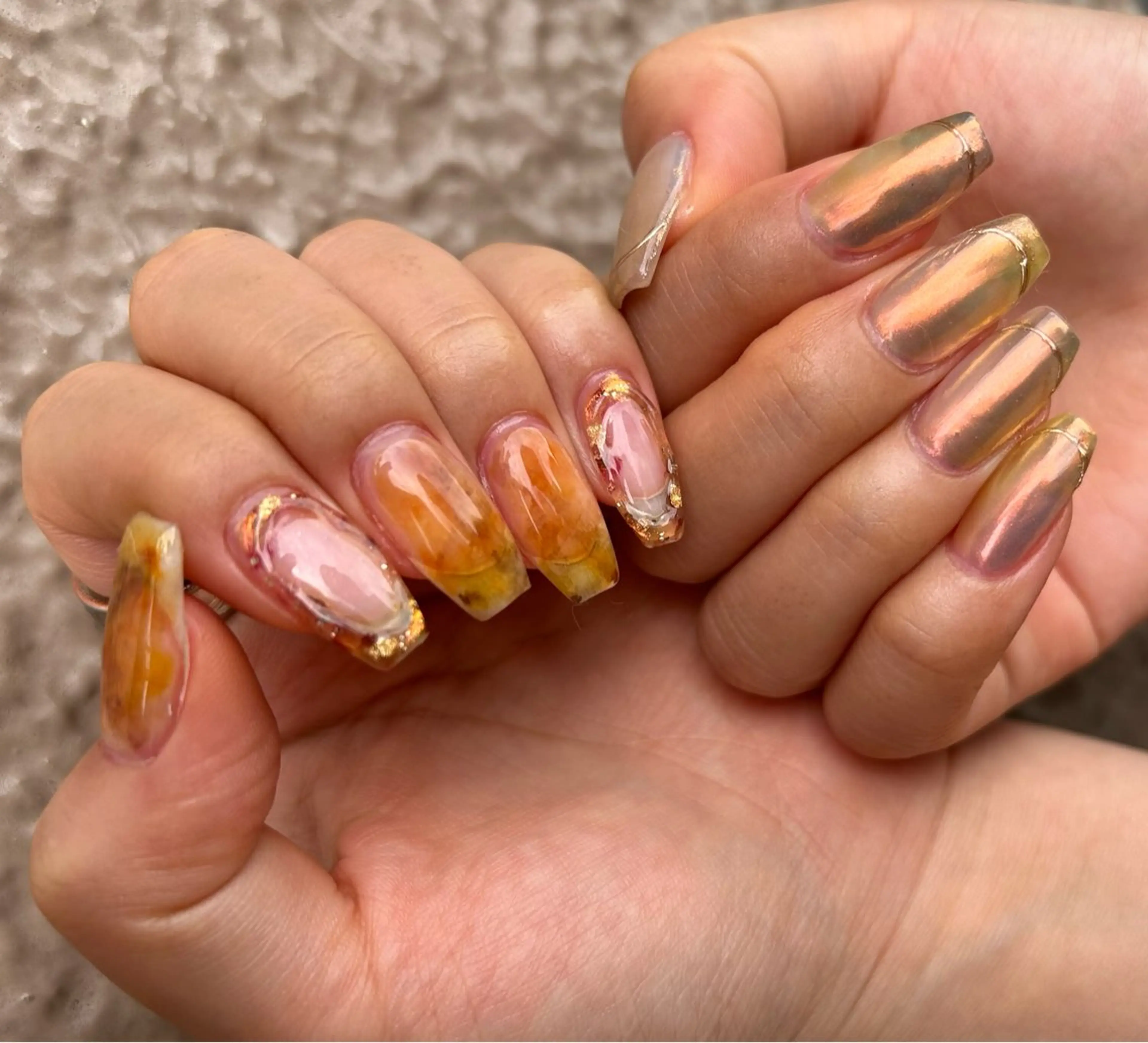 ネイル ハンドネイル フットネイル ✴︎ Delightのネイルデザイン