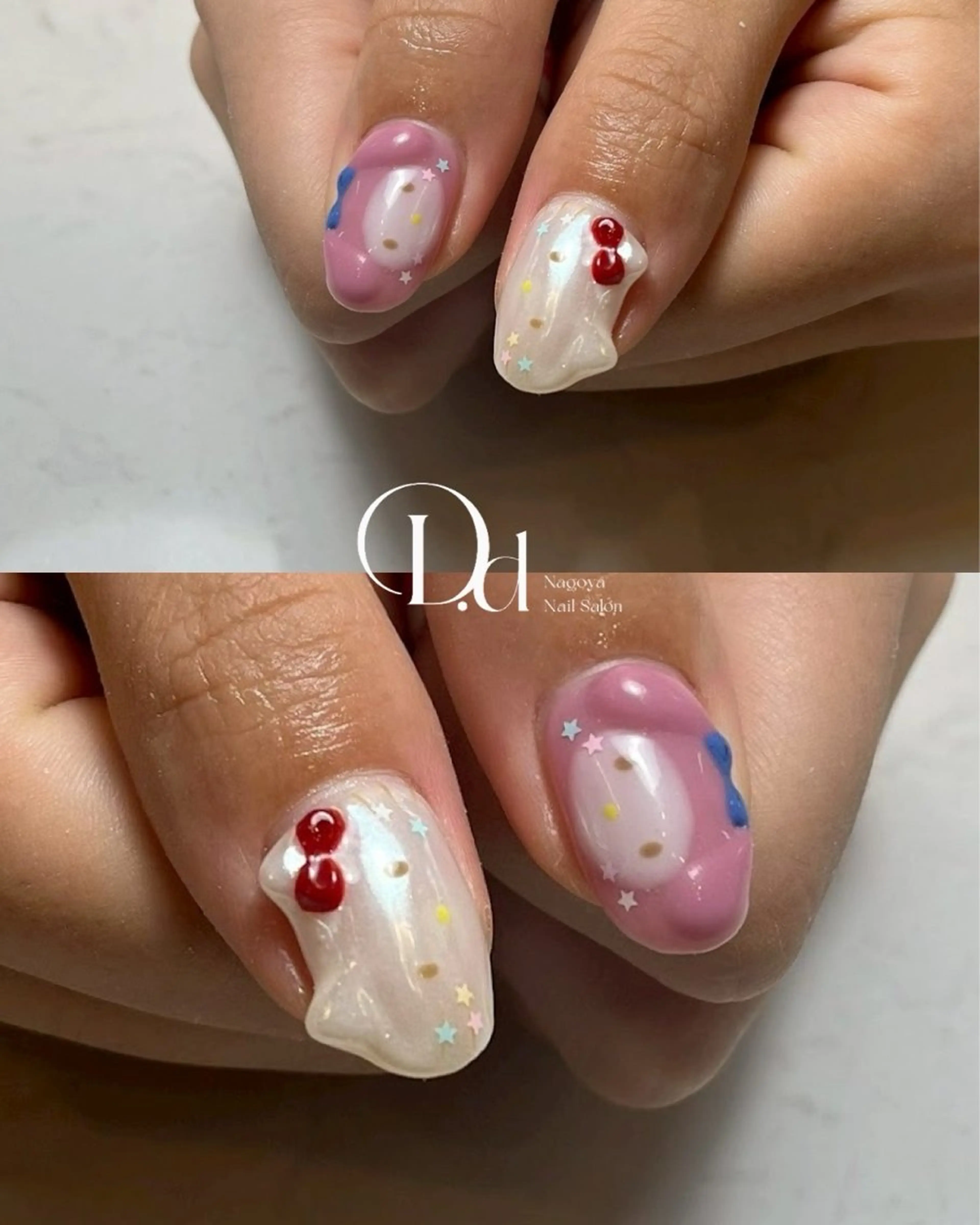 ネイル ハンドネイル D.d Haruka /y2k/持ち込みのネイルデザイン