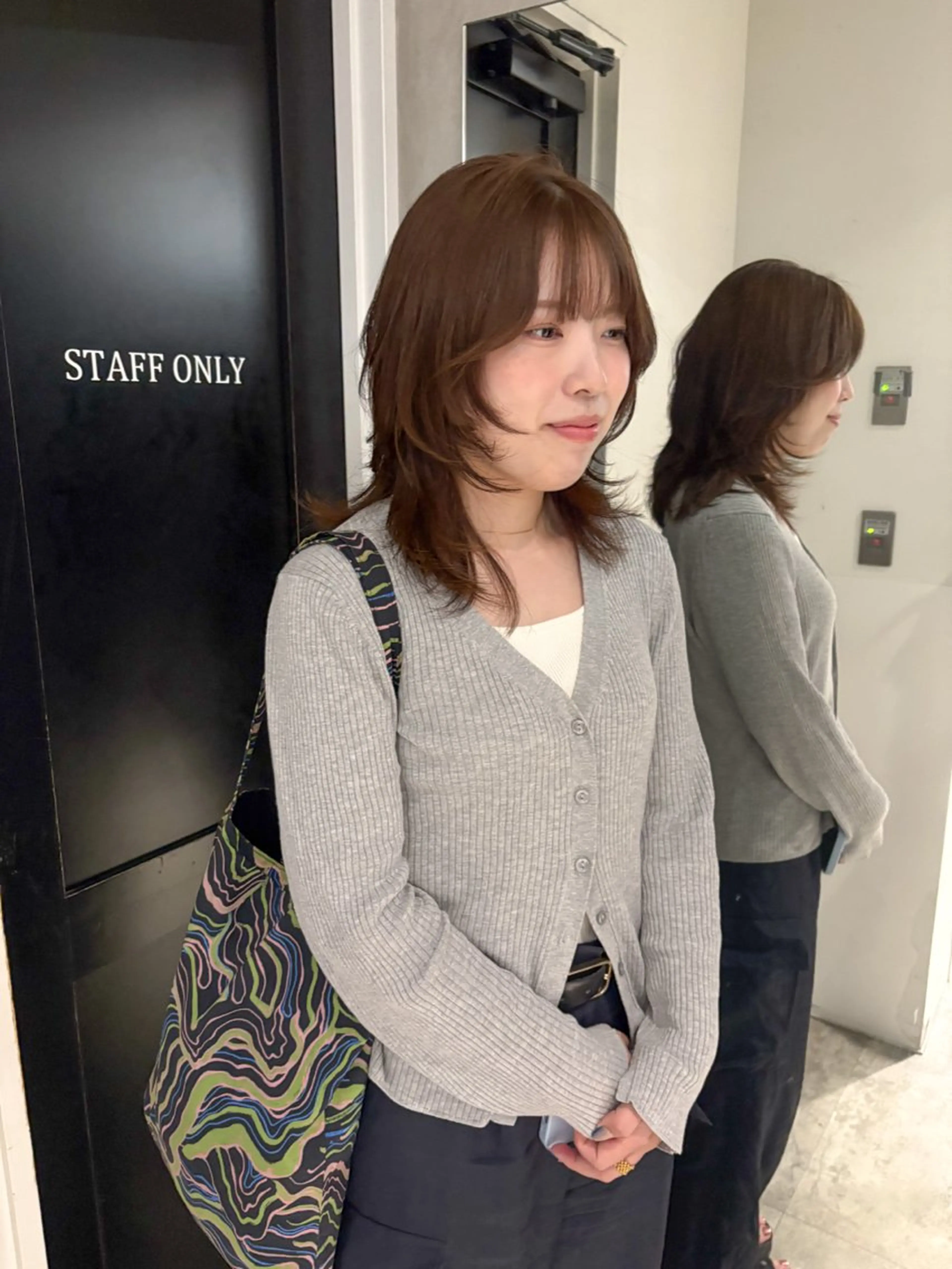 カラー + 毛先or 前髪 + 2stepトリートメントの写真