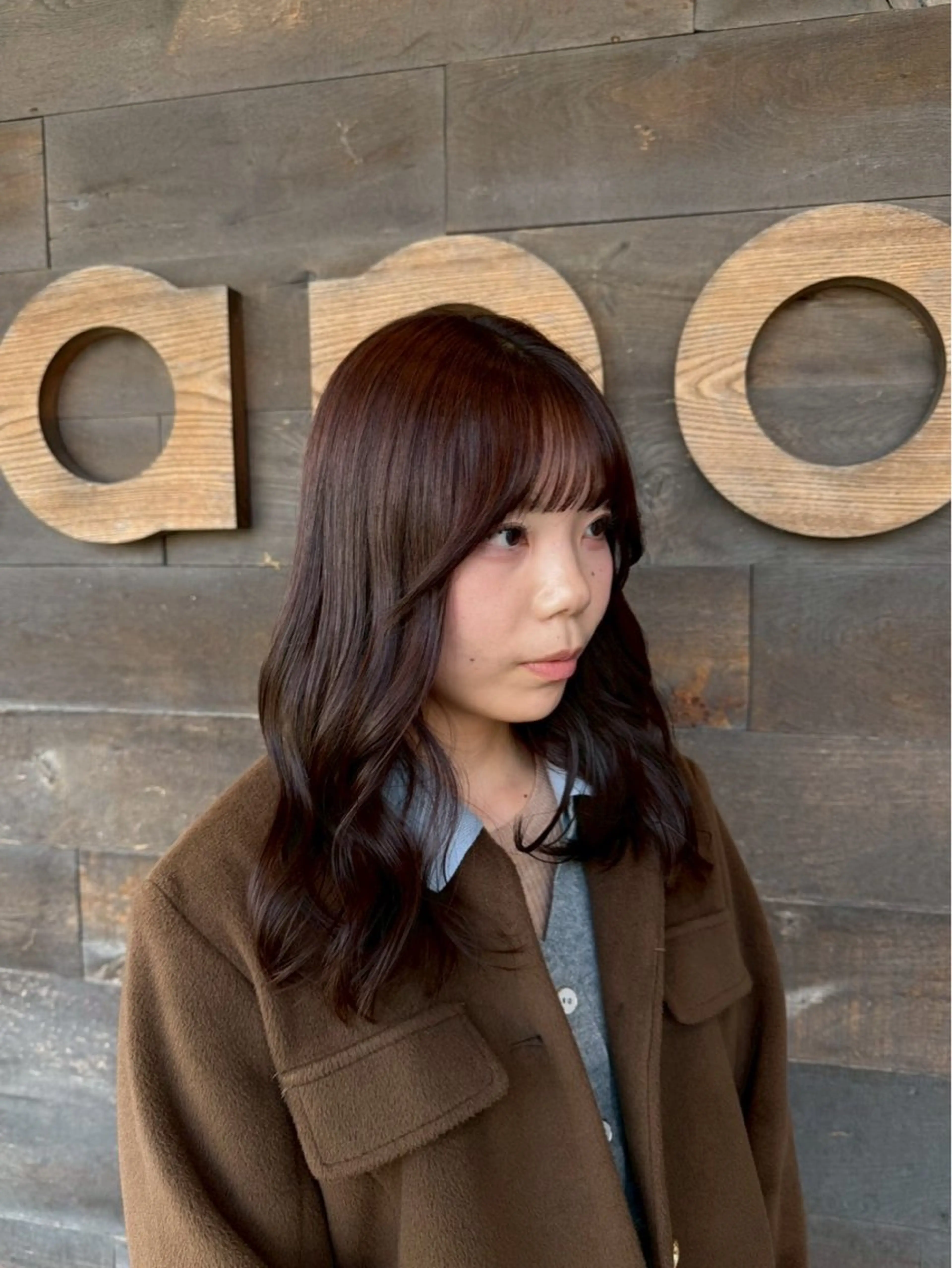 セミロング カラー カノエ小郡店 /AYUMIのヘアスタイル