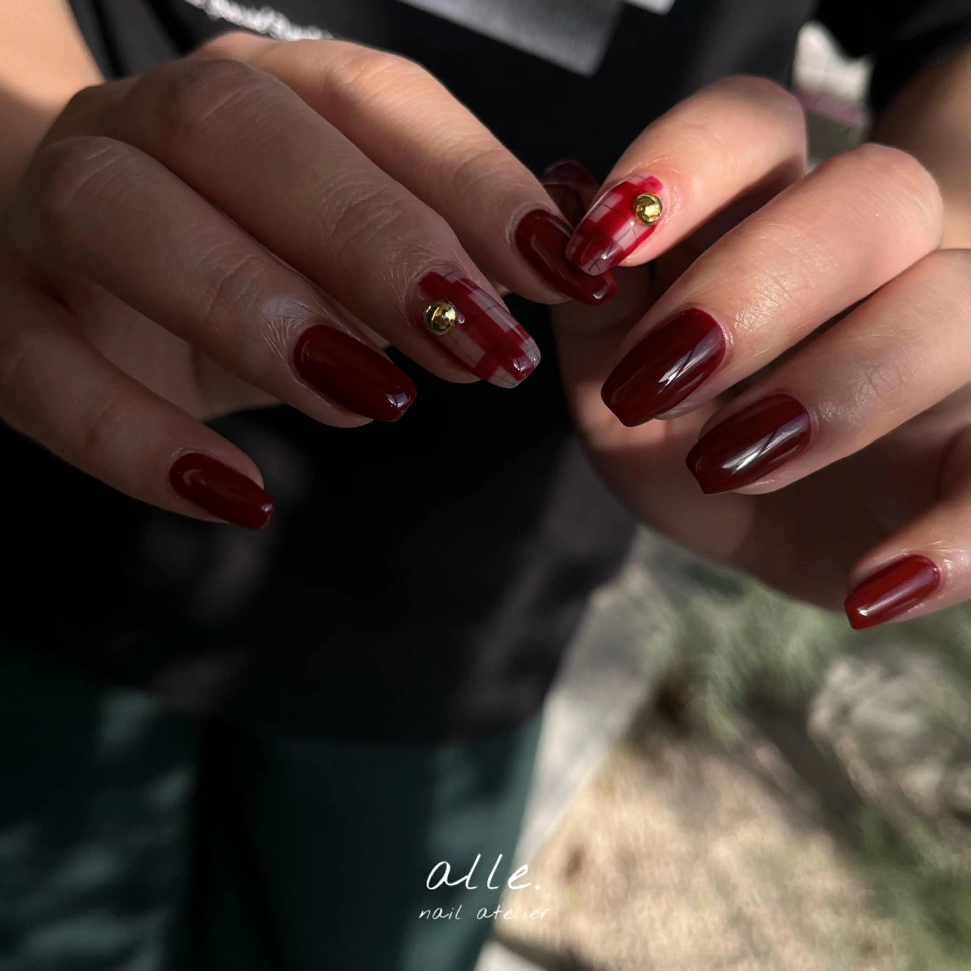 ネイル ハンドネイル atelier alle.のネイルデザイン