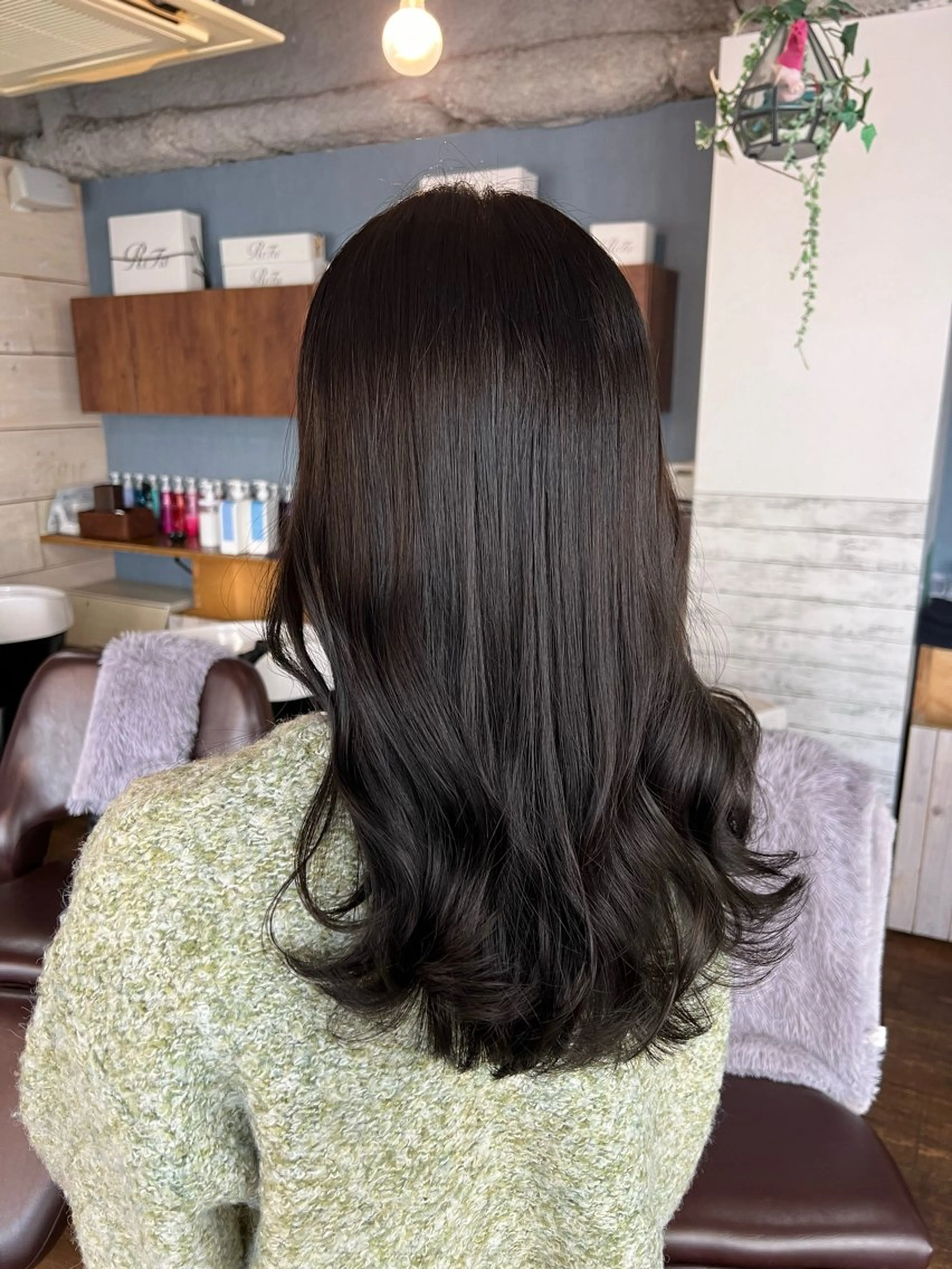 セミロング カラー メンズカットグラデー ションカラー/ケイゴのヘアスタイル