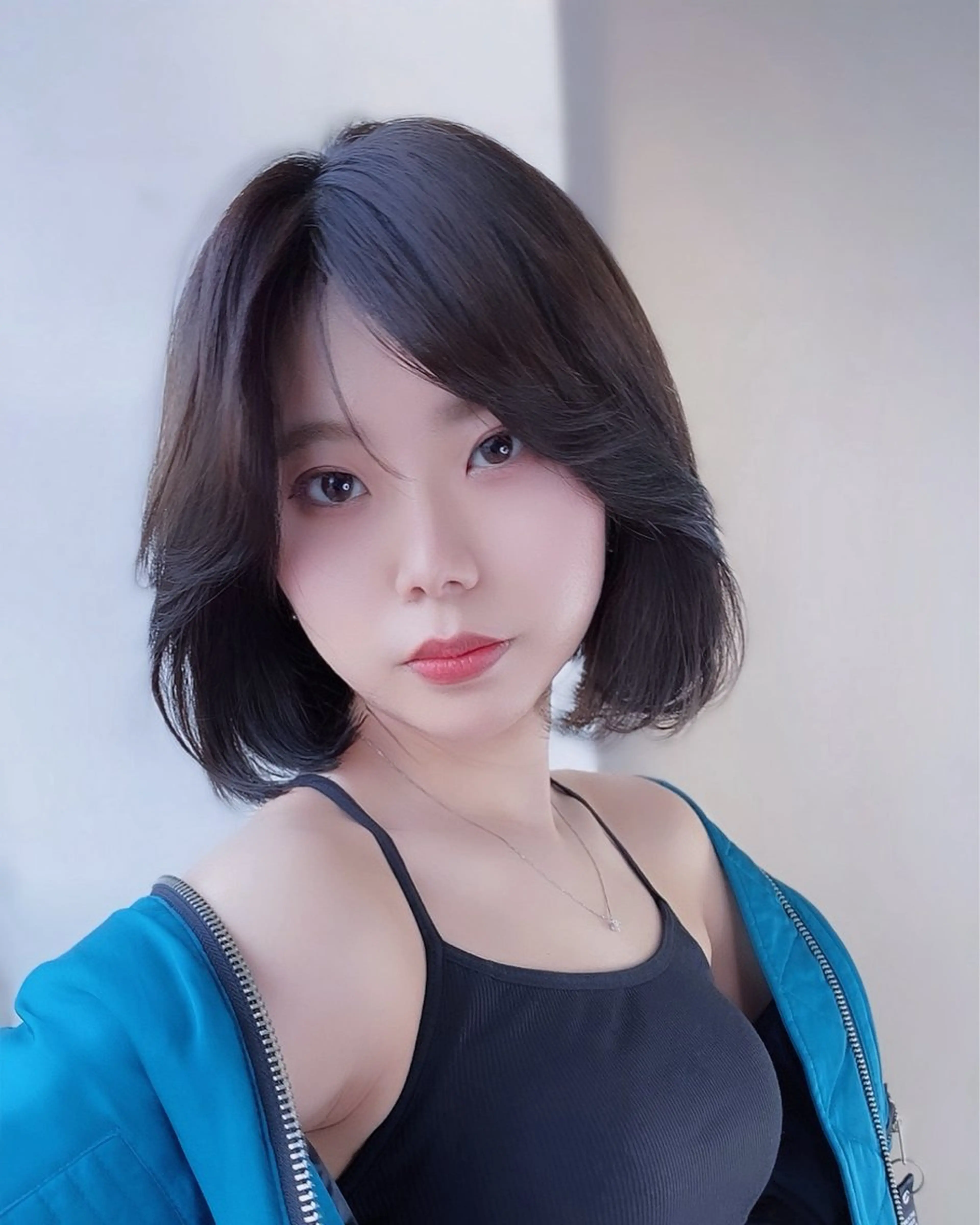 ショート タンバルモリ 似合わせカット カット 永田竜一/ 小顔くびれレイヤーのヘアスタイル