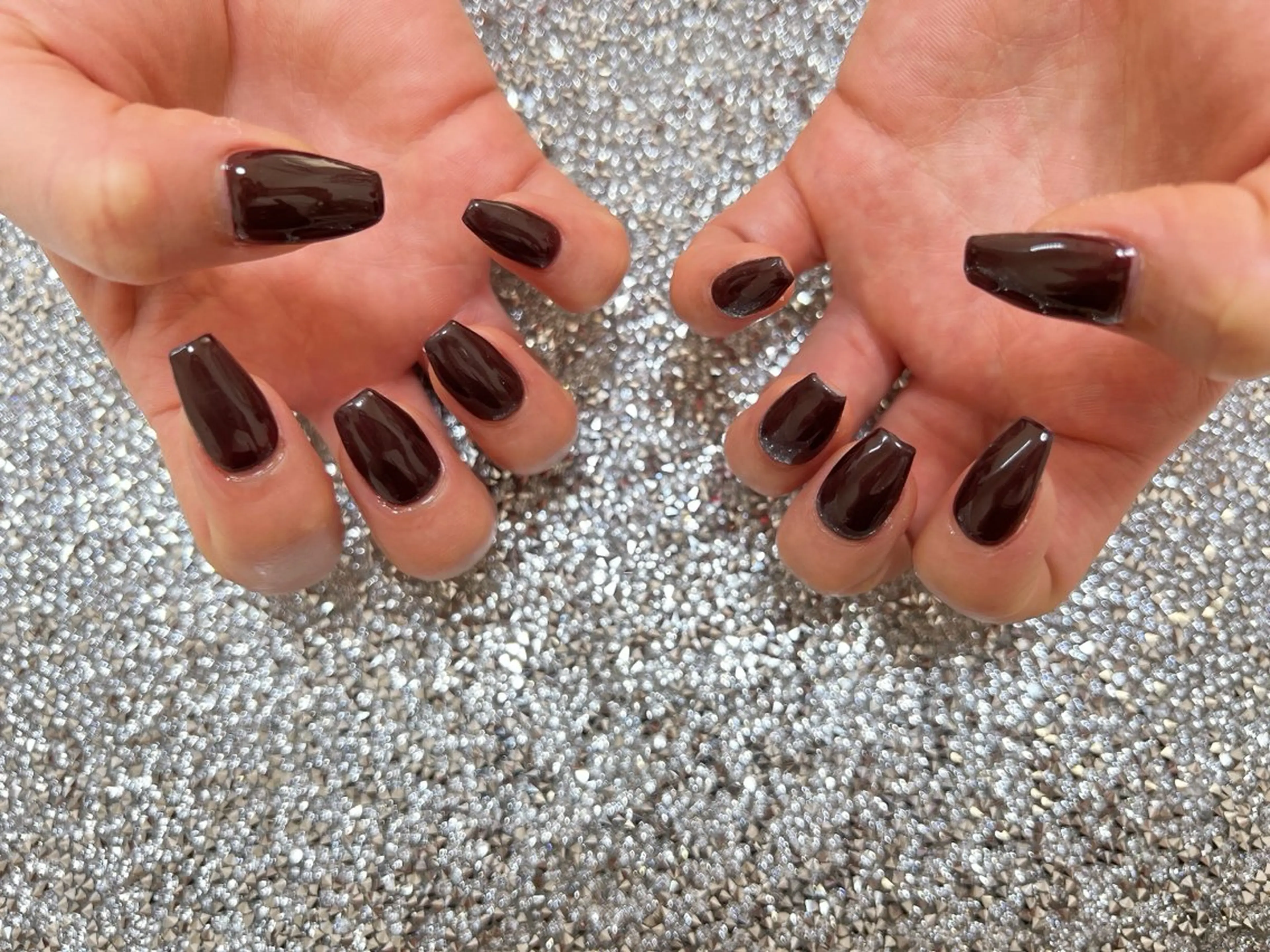 ネイル ワンカラーネイル coco nailのネイルデザイン