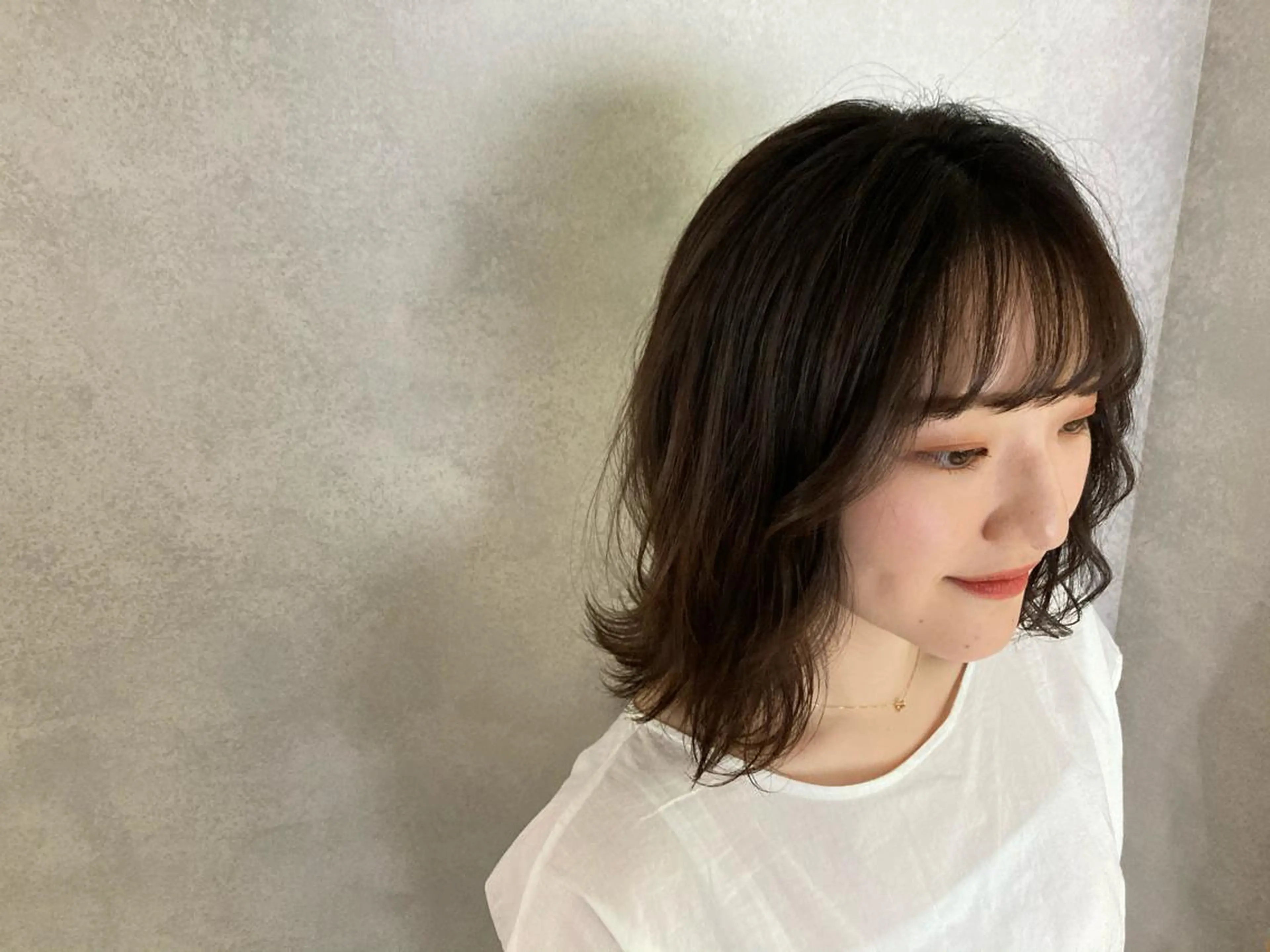 ミディアム カラー kiyoshi nakazaki所属・kiyoshi🌱 megumiのヘアスタイル