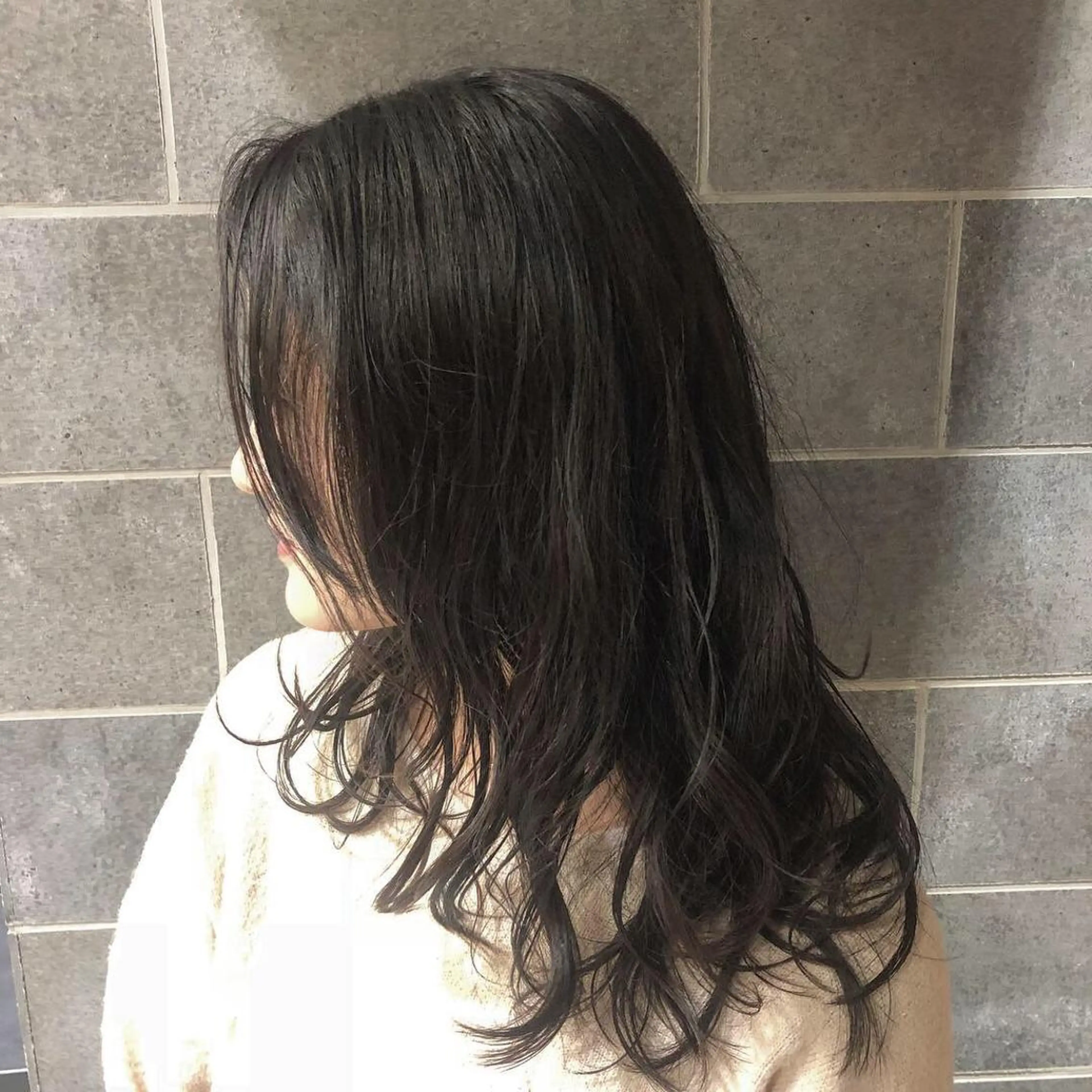 ロング パーマ カトウ ユウカのヘアスタイル