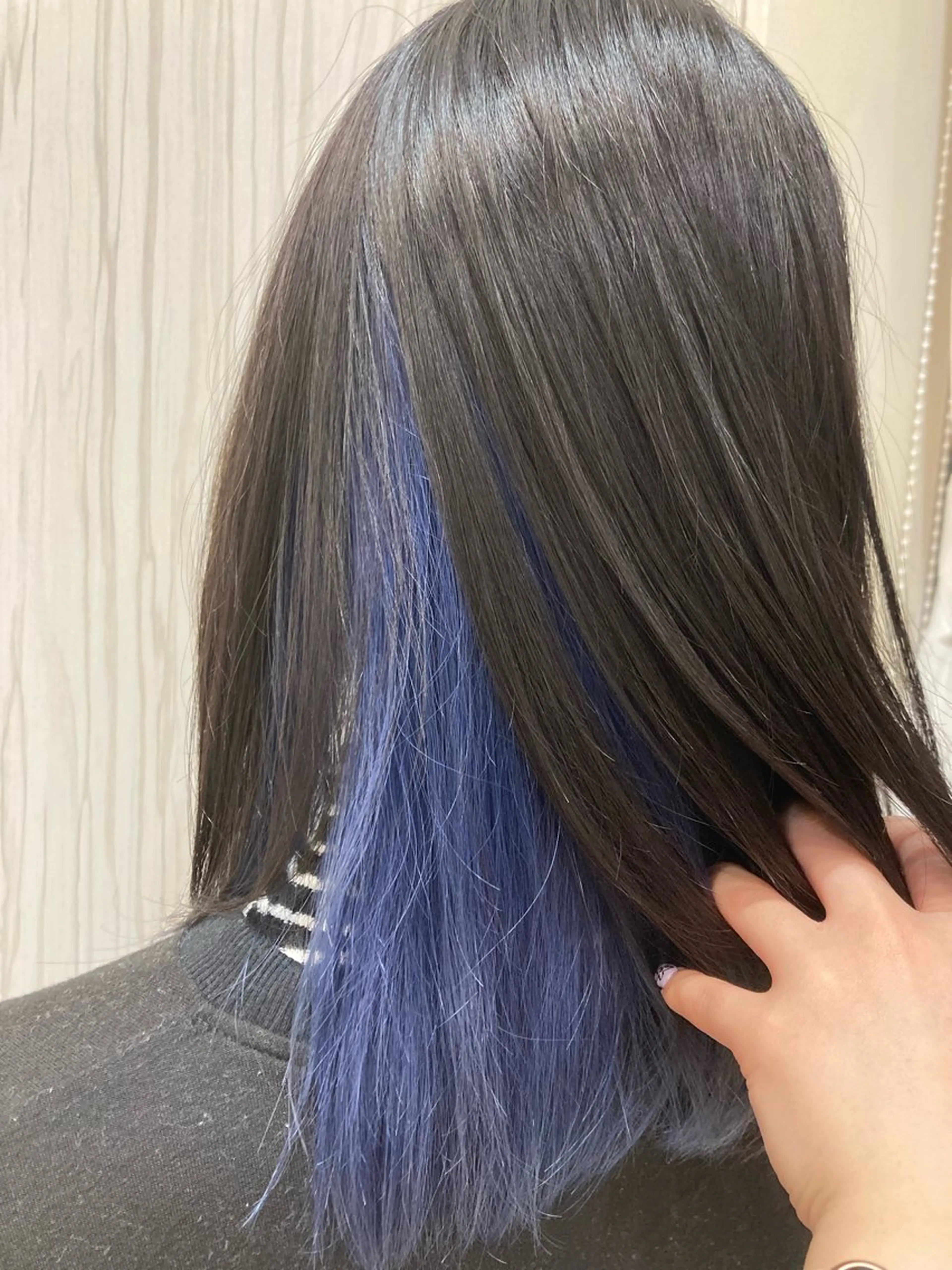 ミディアム ヘアカラー 永倉 はるかのヘアスタイル