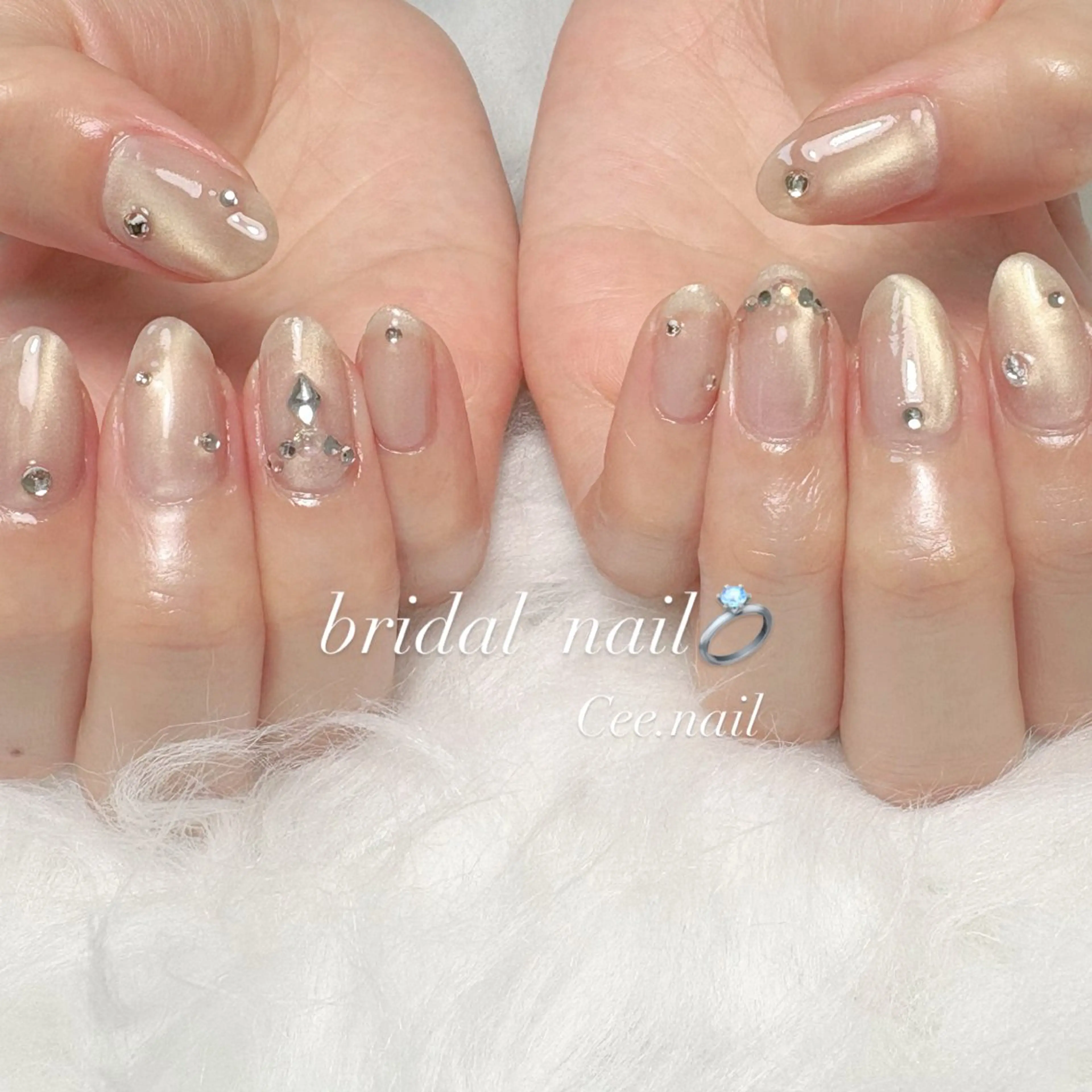 ネイル マグネットネイル ハンドネイル cee. ckikakoのネイルデザイン