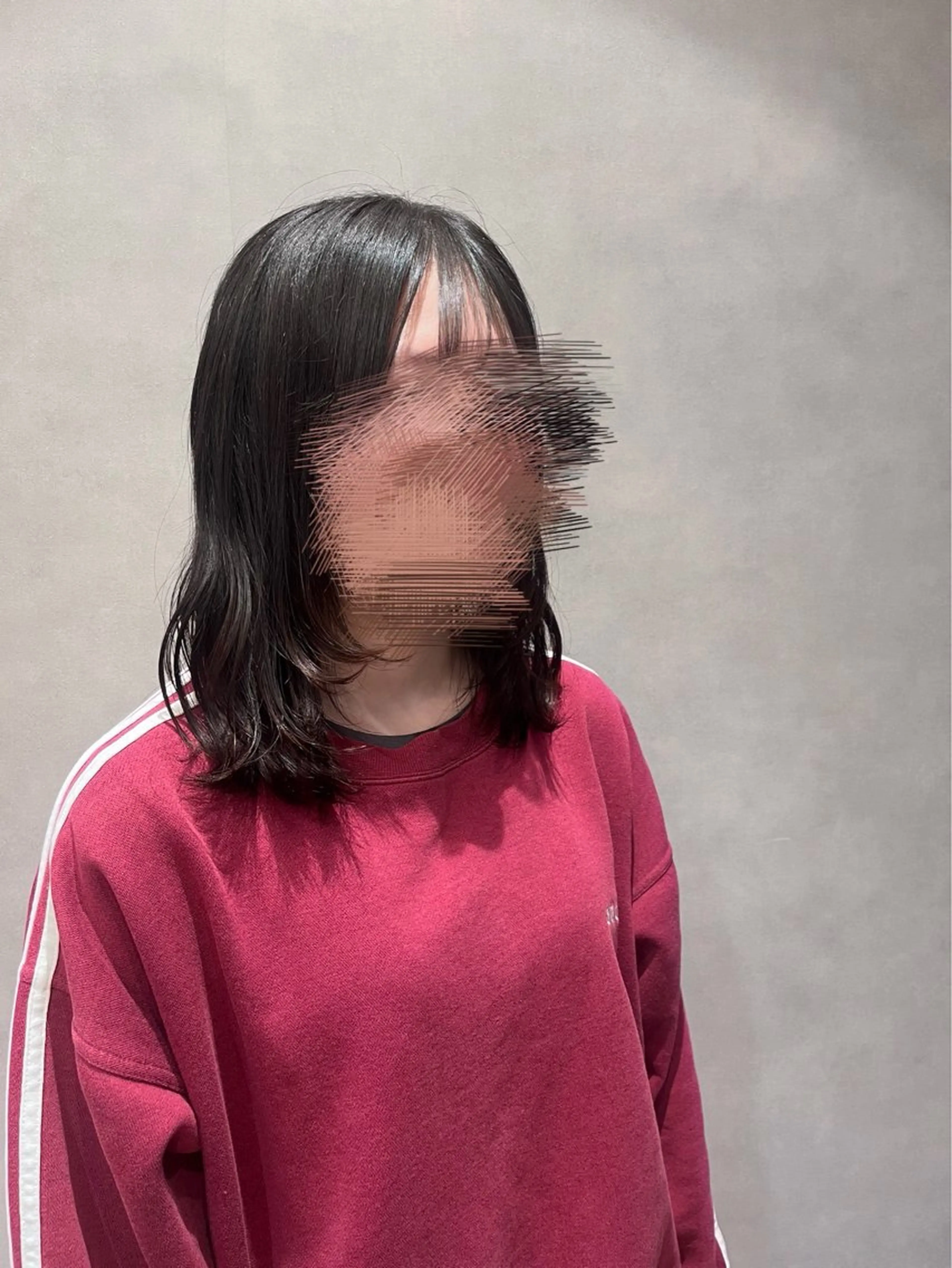 ミディアム visage ももかのヘアスタイル