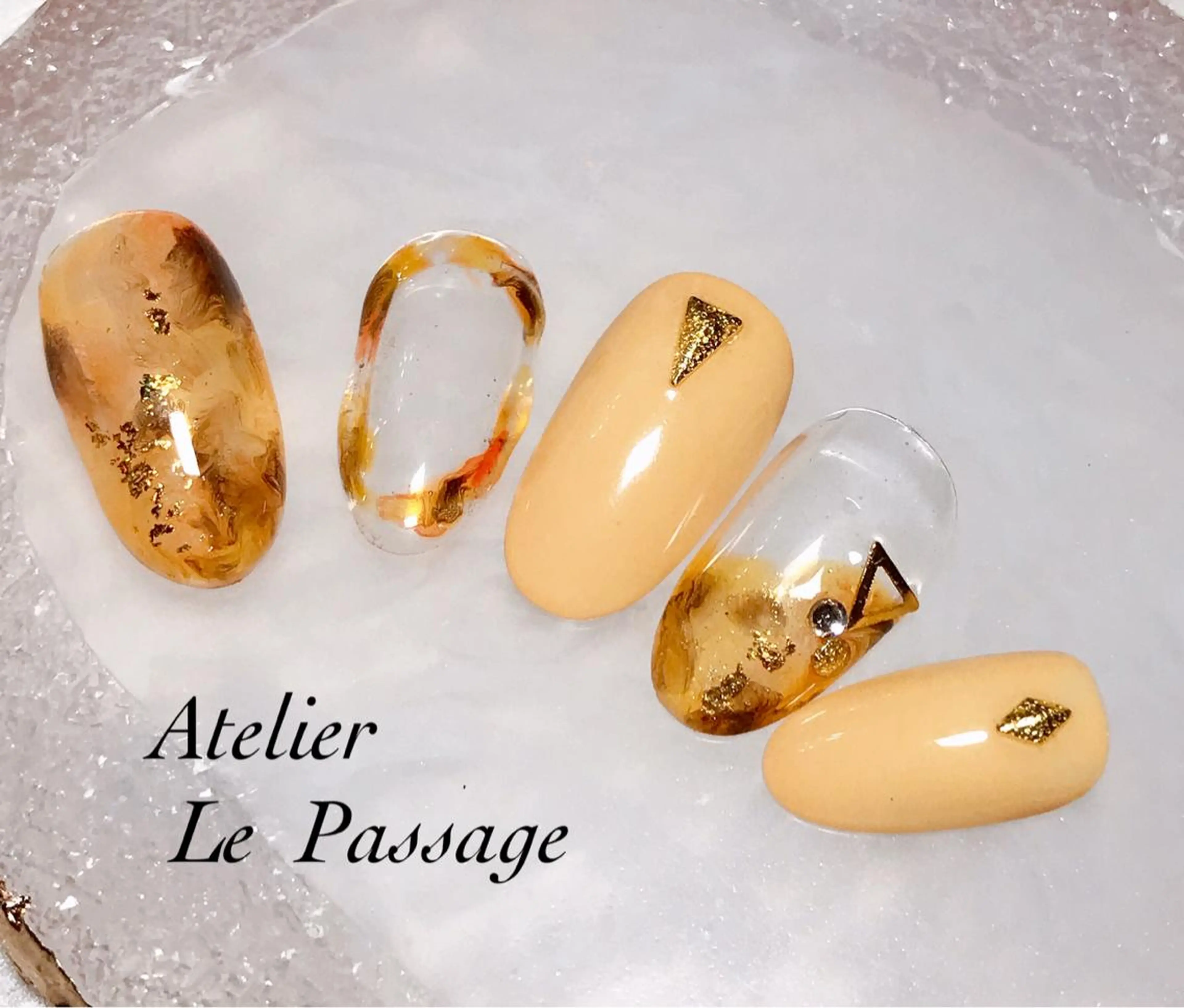 ネイル Atelier Le Passage所属・h nakatsukaのネイルデザイン