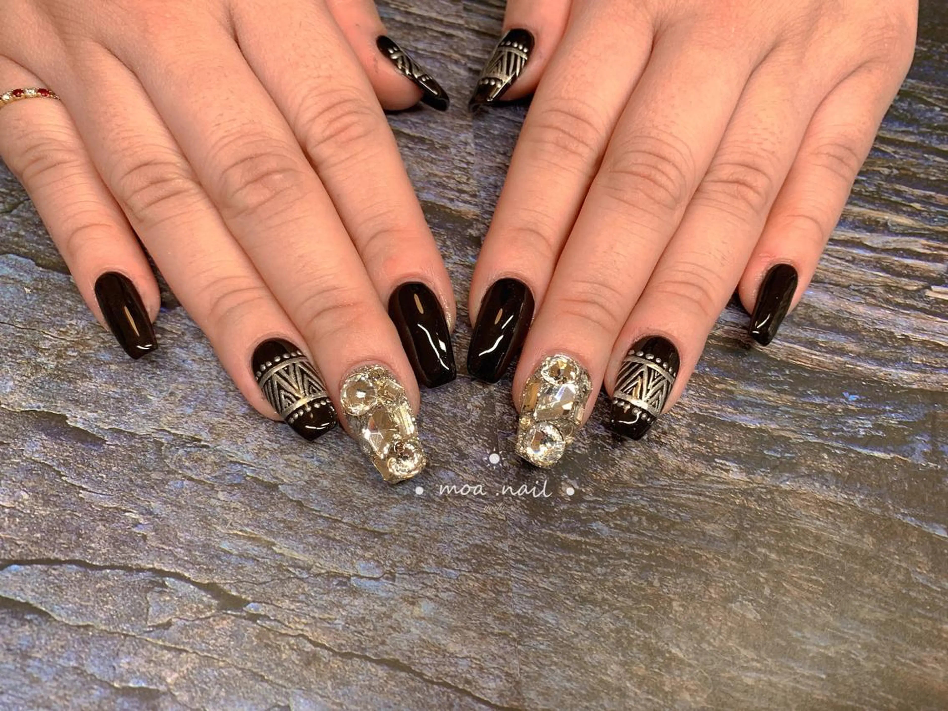 ネイル スカルプネイル MOA NAIL所属・MoaNail🫶 Yoshiのネイルデザイン