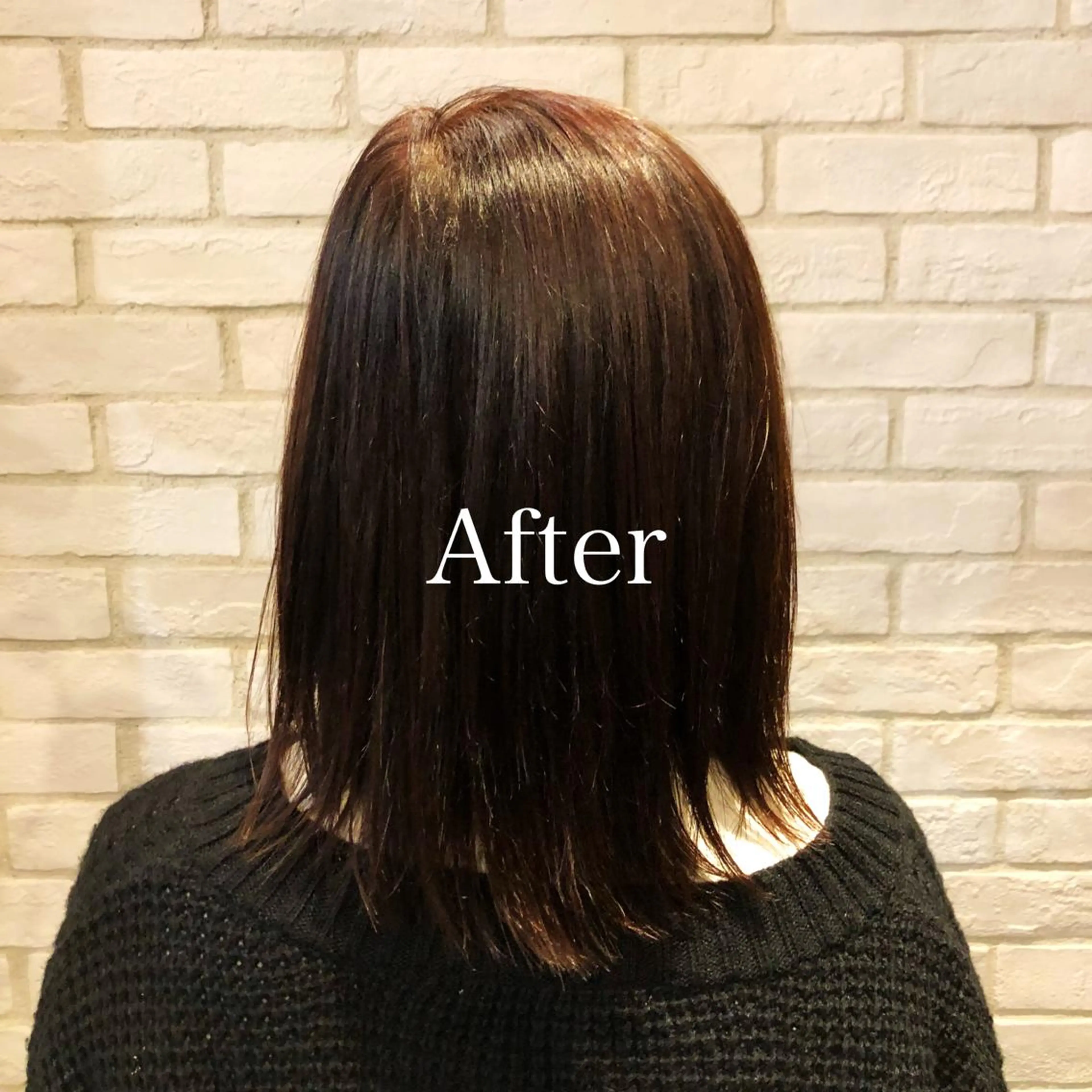 ミディアム カラー ブラウンカラー レディースヘア💫 加藤たいが🐯のヘアスタイル