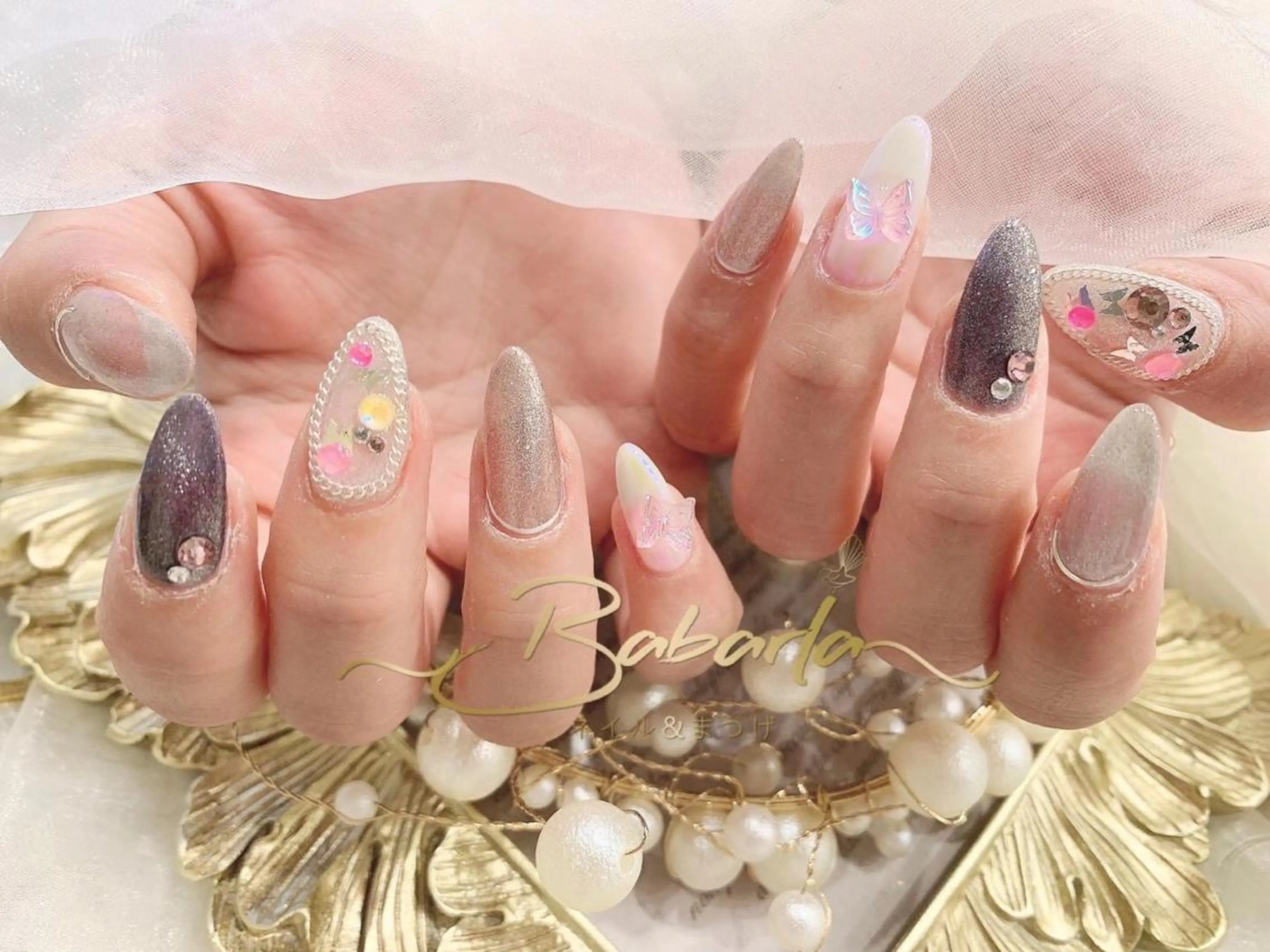 ネイル シンプルネイル Babarla Nailのネイルデザイン