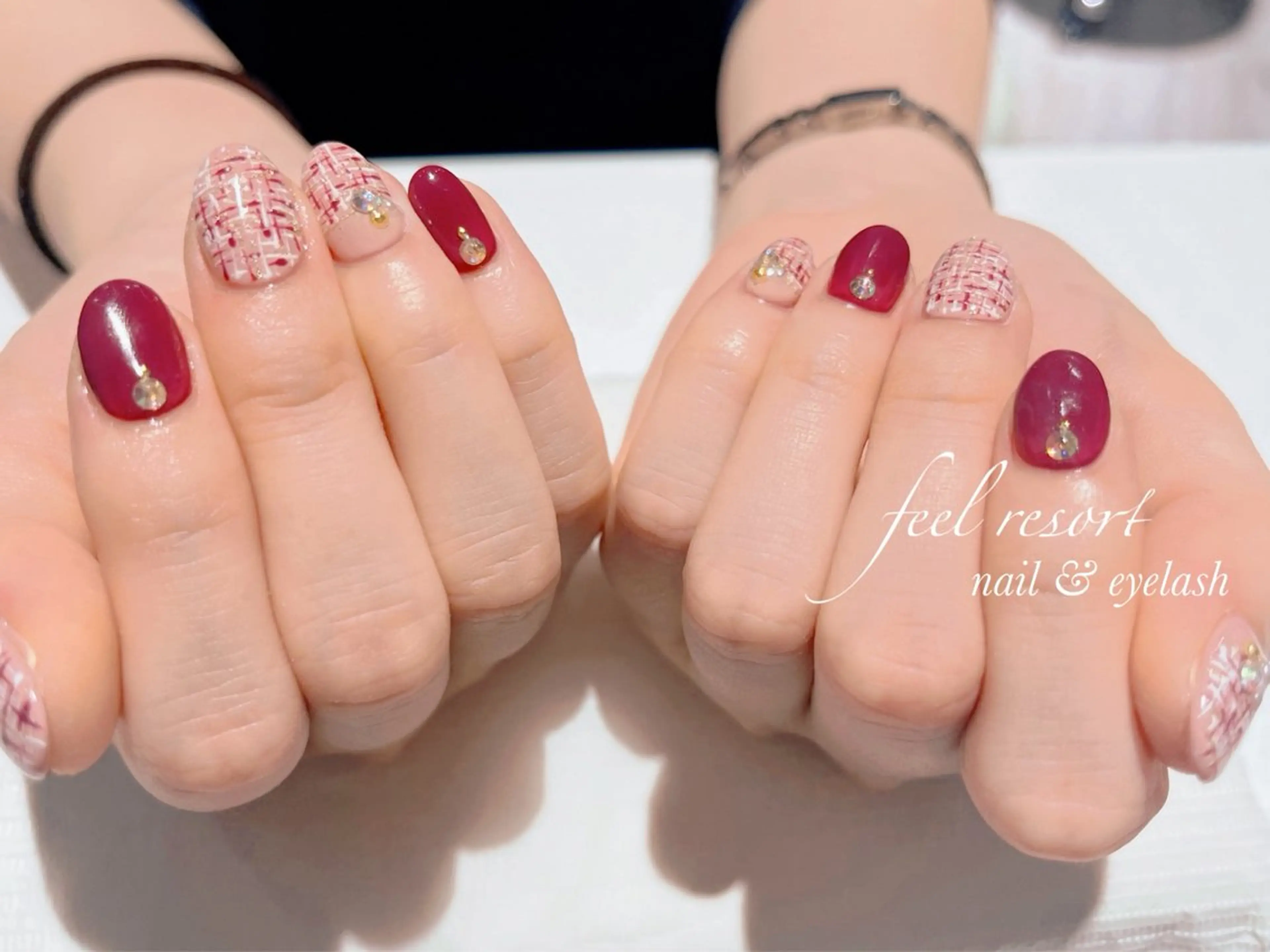 ネイル 長さ出し フットネイル フレンチネイル ジェルネイル ガラスフレンチ Lien（リアン） 銀座駅6分のネイルデザイン