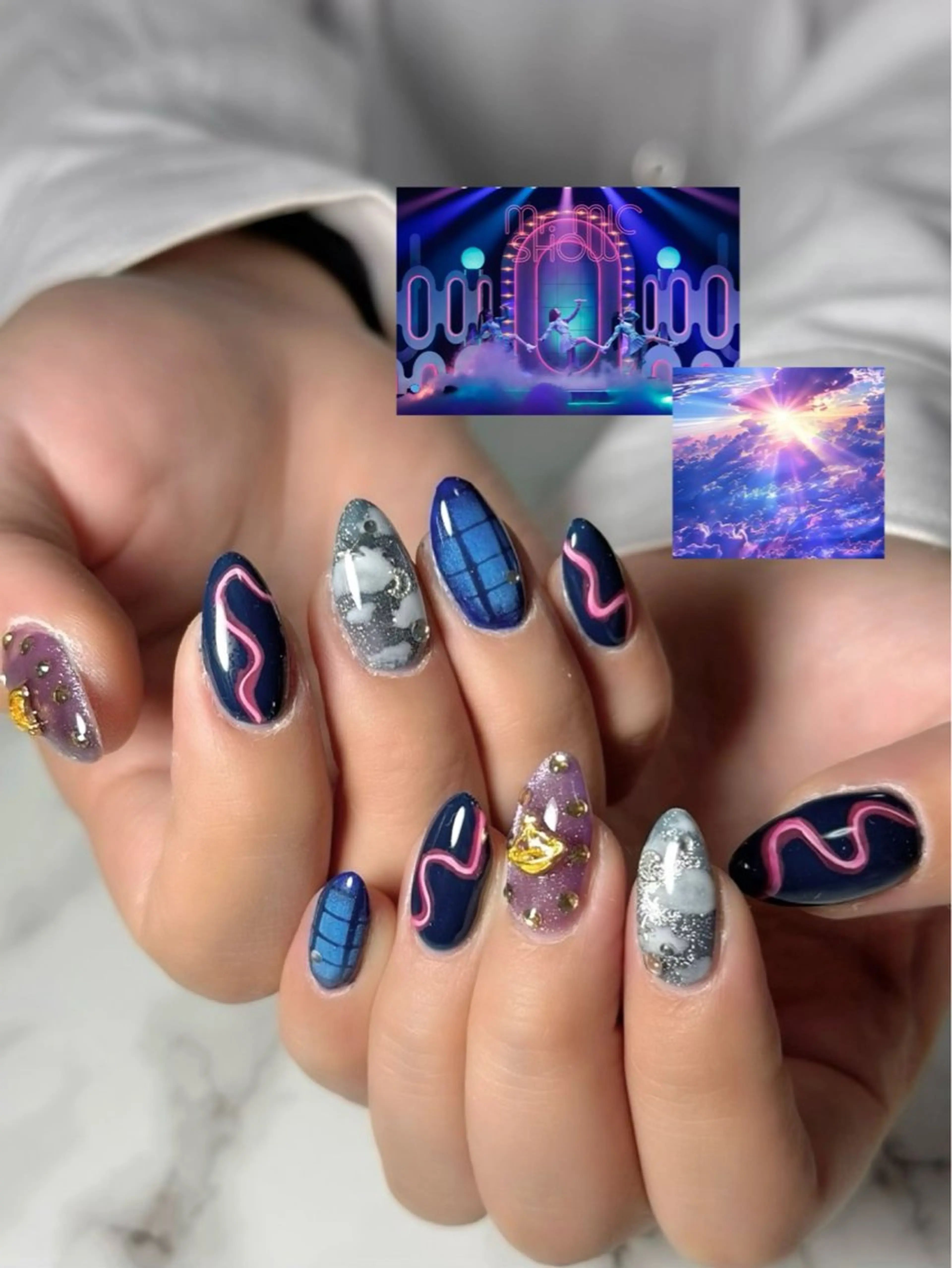 ネイル ハンドネイル 【Yappy🌈】 💖P-tanaのネイルデザイン