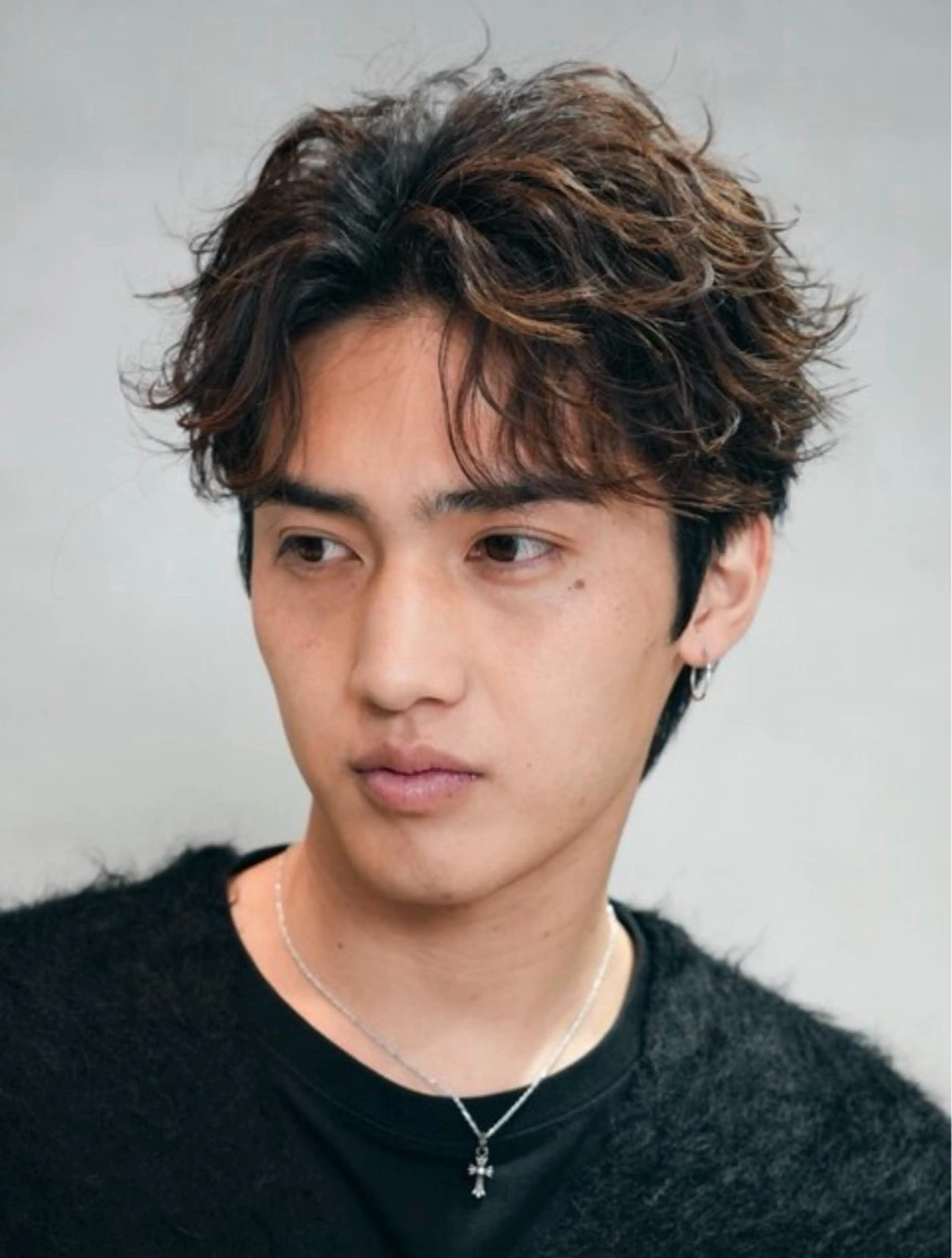 パーマ メンズ カット パーマ メンズ似合わせ 【fifth】おうたのヘアスタイル