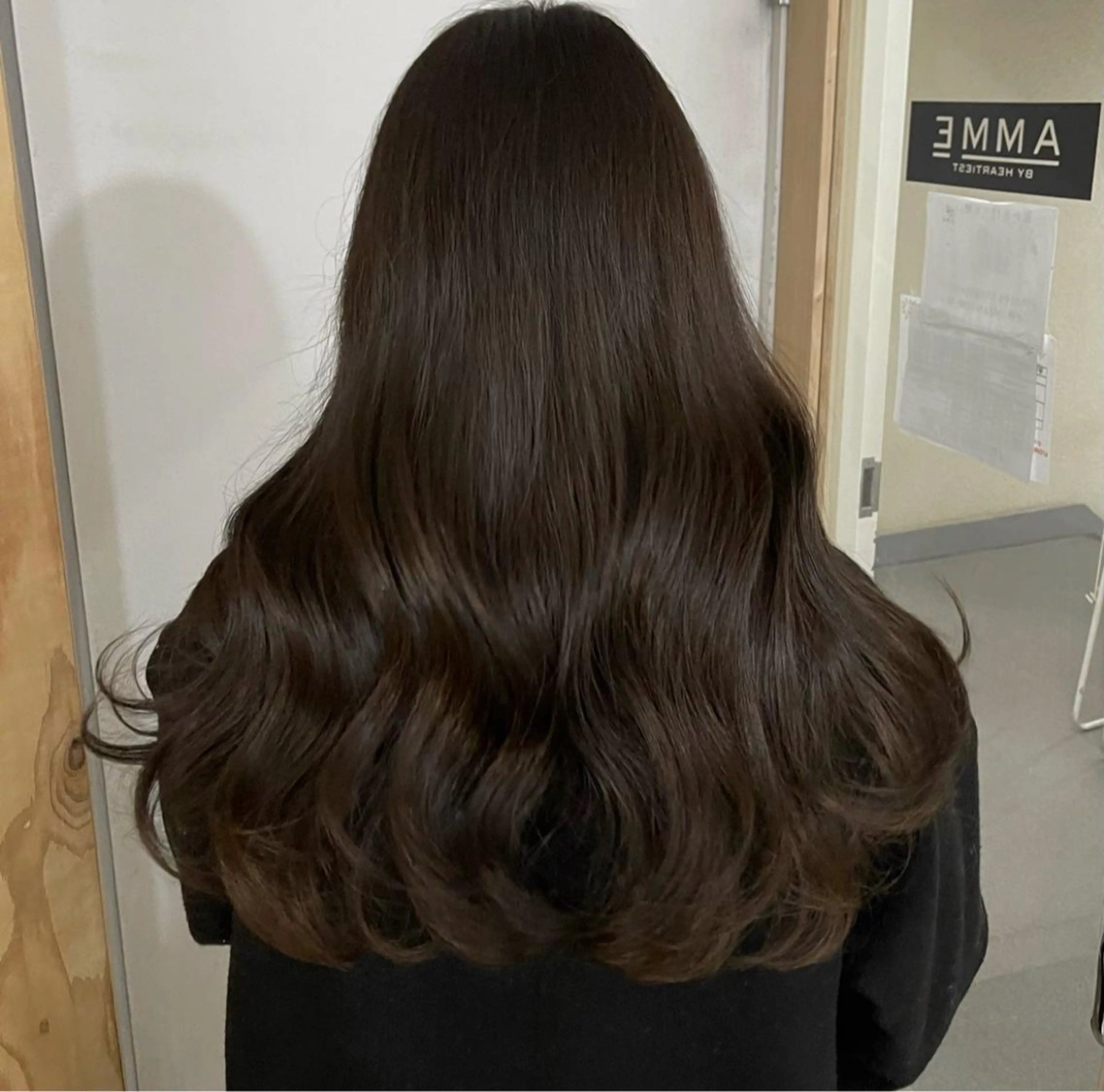 ロング ヘアカラー トリートメント 透明感カラー🫧 麗伍のヘアスタイル