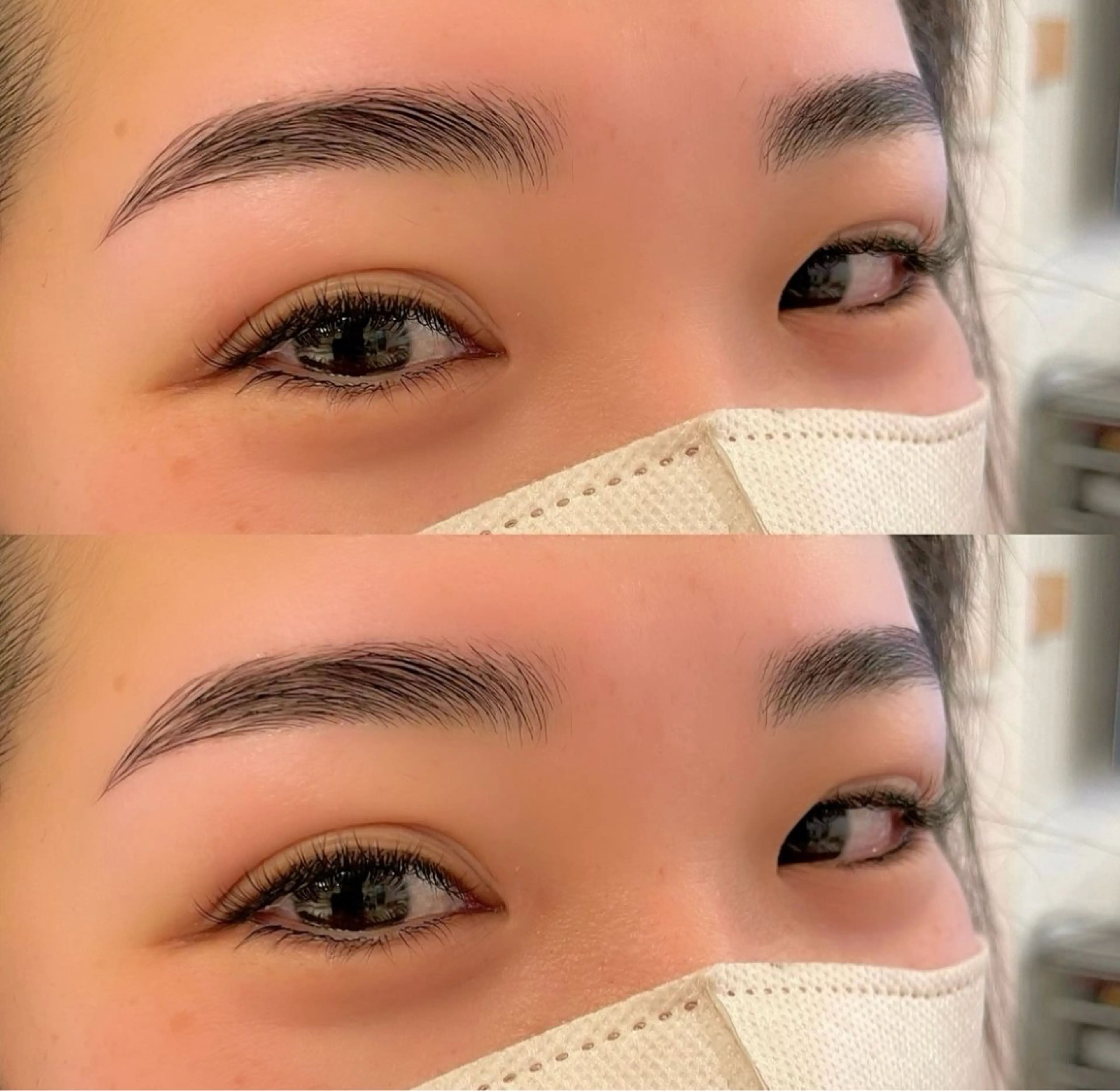 アイブロウ 眉毛ワックス脱毛 マツエク MARI 🩵🫧のマツエク・マツパデザイン